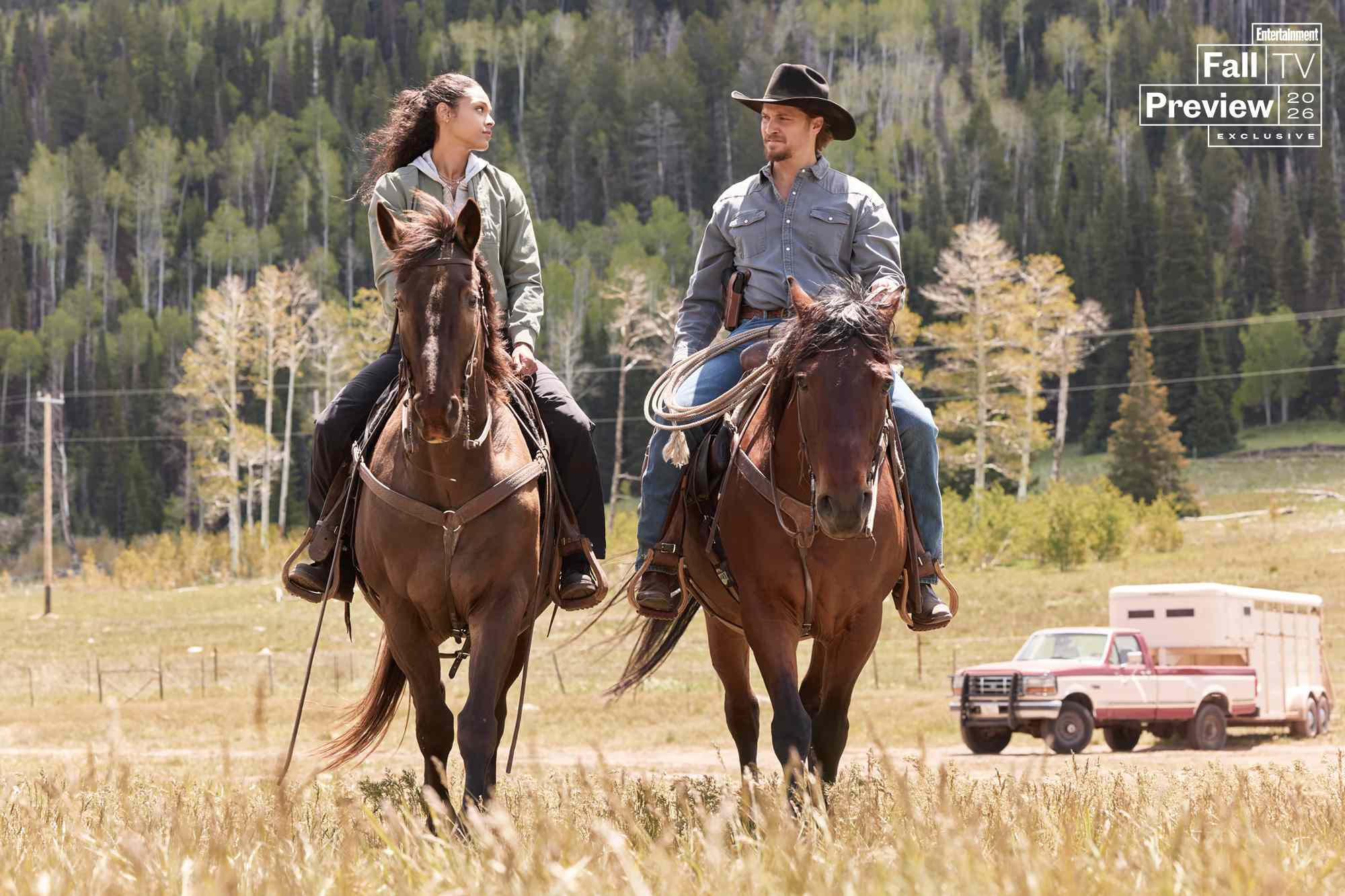 “Marshals” star Luke Grimes talks ‘slowly and cautiously’ introducing romance for Kayce in season 2 (exclusive)