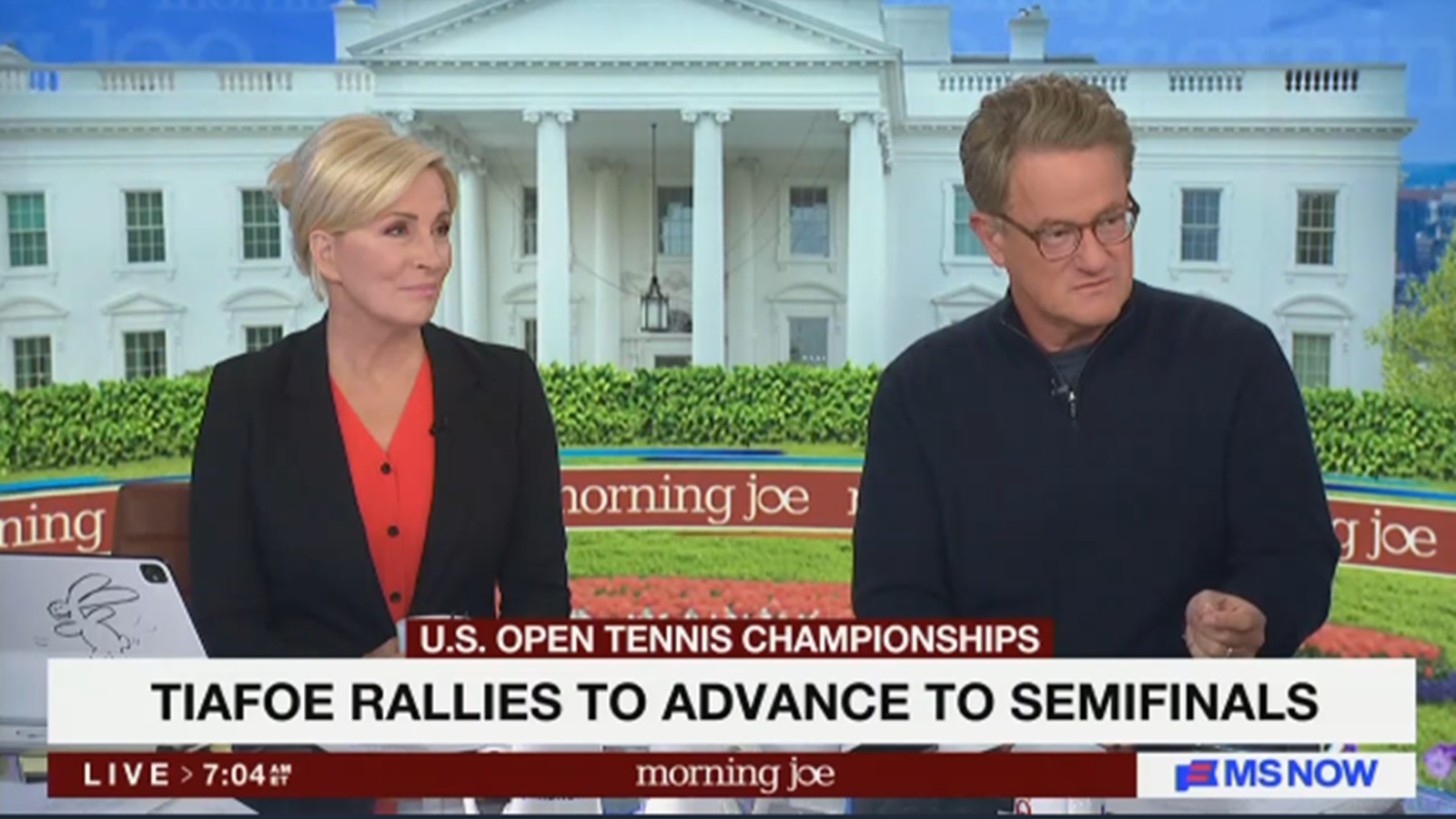 Joe Scarborough and Company Double-Fault In Attempting to Politicize a Tennis Success Story