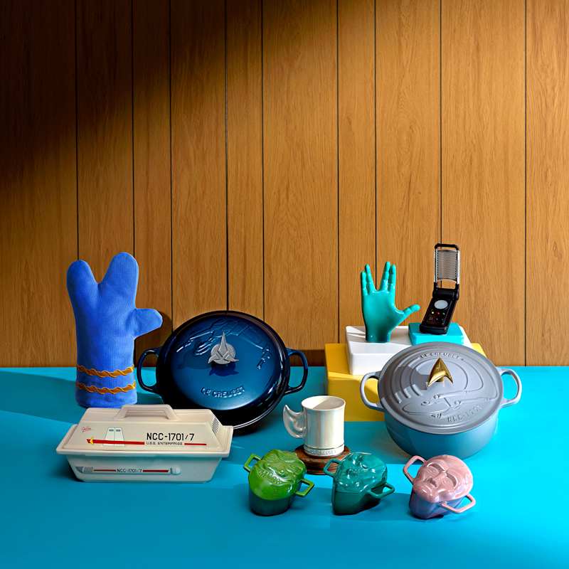 Le Creuset's New Star Trek Collection Boldly Goes Where No Cookware Has Gone Before (and Starts at $35!)