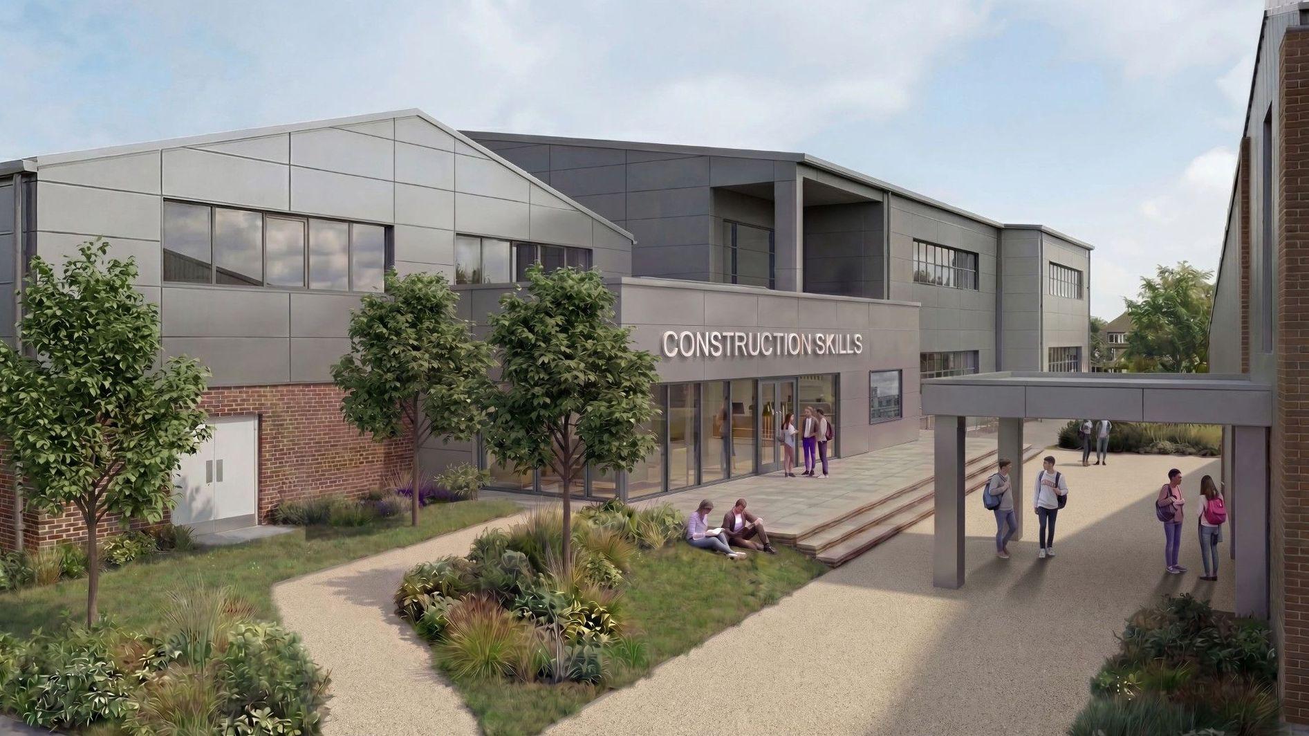 College's £5.9m revamp includes construction studio