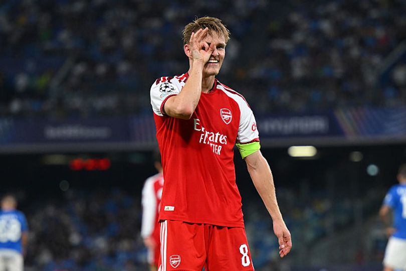 Arsenal Player Ratings Vs Napoli As Martin Odegaard Scores Screamer And Arsenal Player Ratings Vs Napoli As Martin Odegaard Scores Screamer And