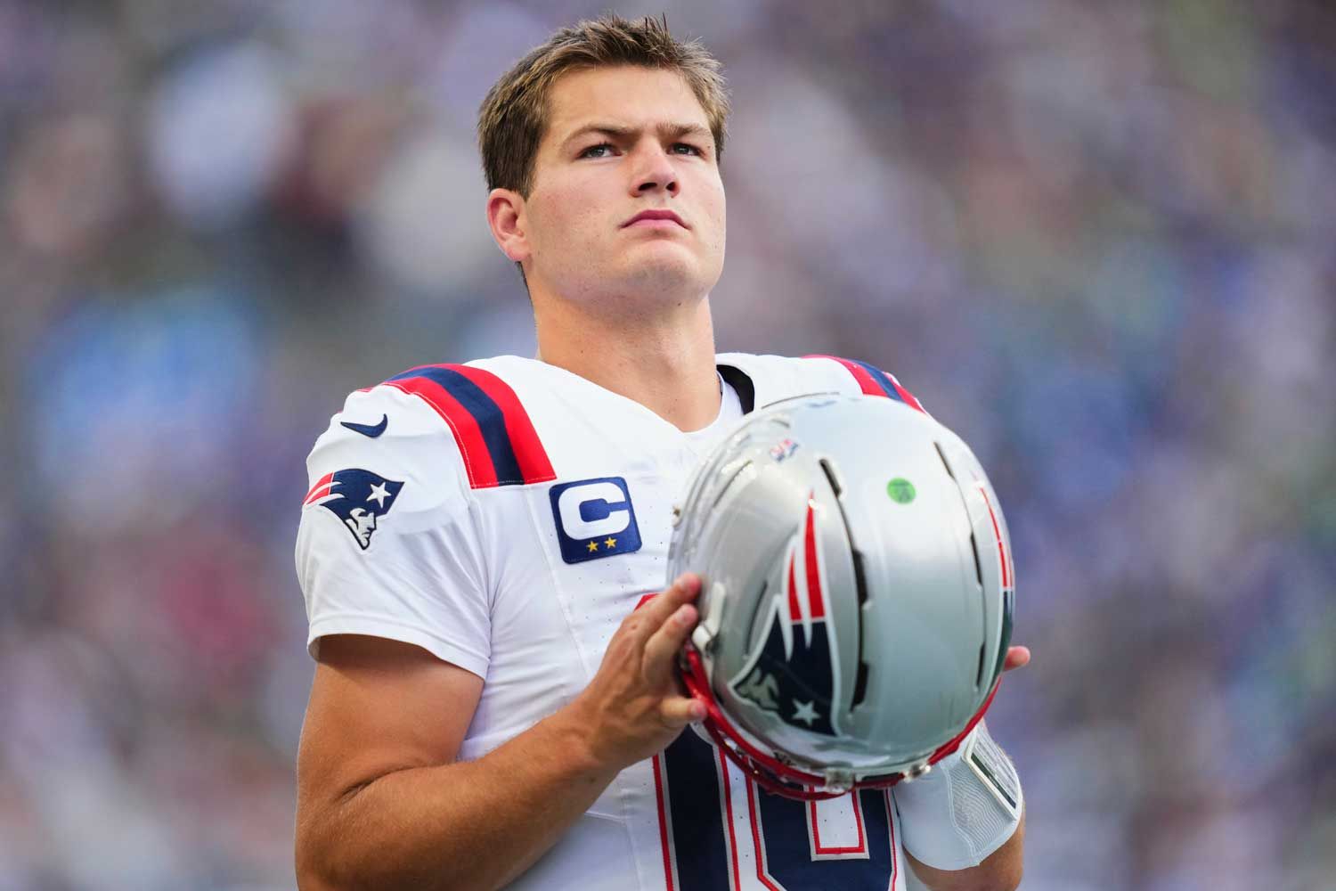 Patriots QB Drake Maye Shoulders Blame for ‘Unacceptable' Interceptions in Season-Opening Loss to Seahawks