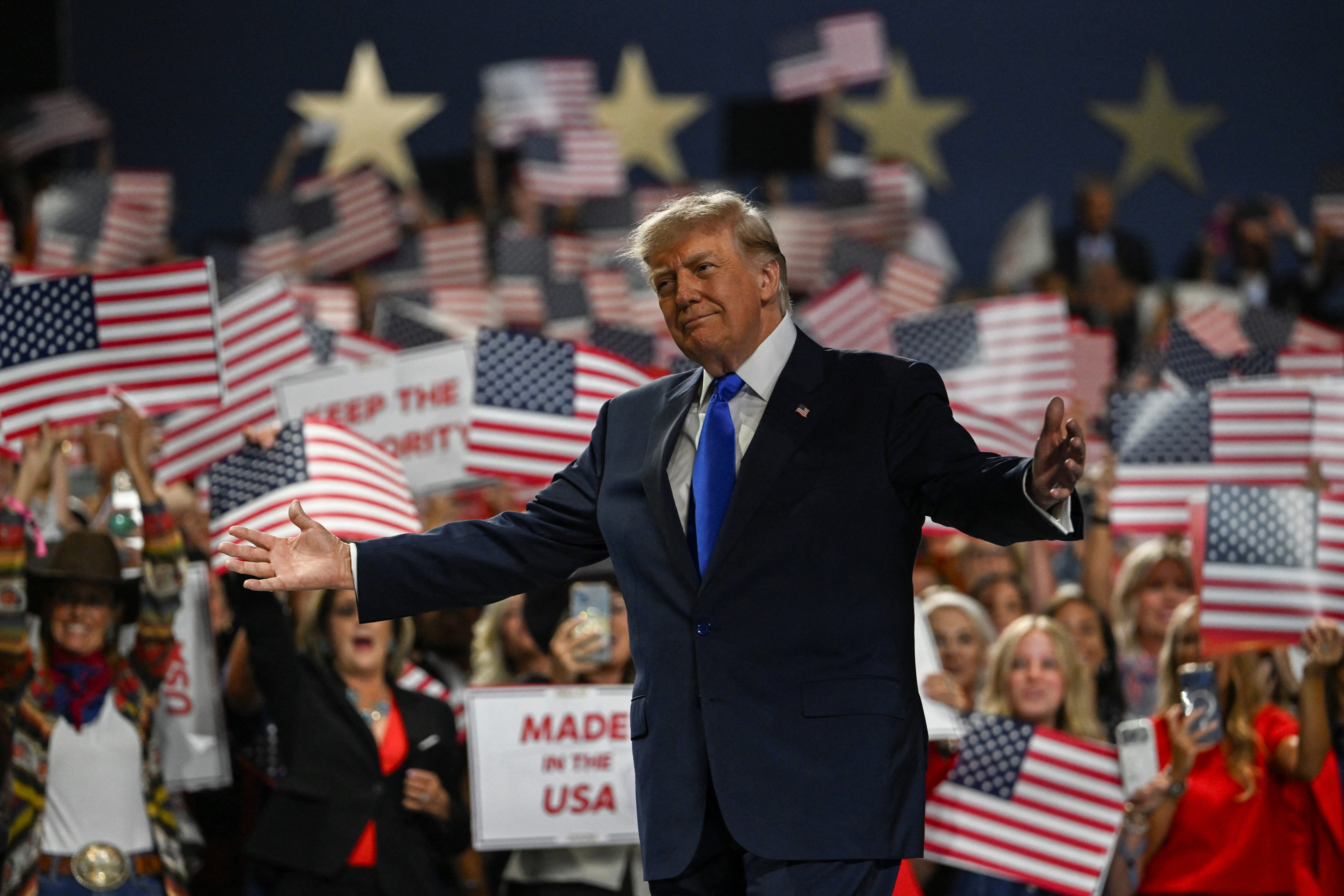Trump floats $5,000 checks 'if the Republicans win'. Is that a bribe?