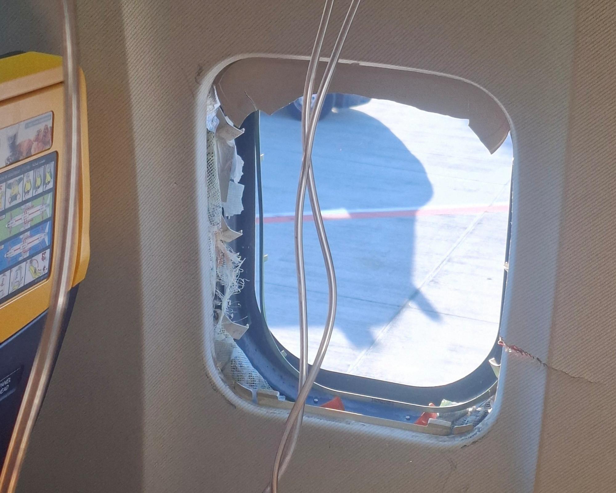 Ryanair will dispute passenger's claim he was sucked out of window