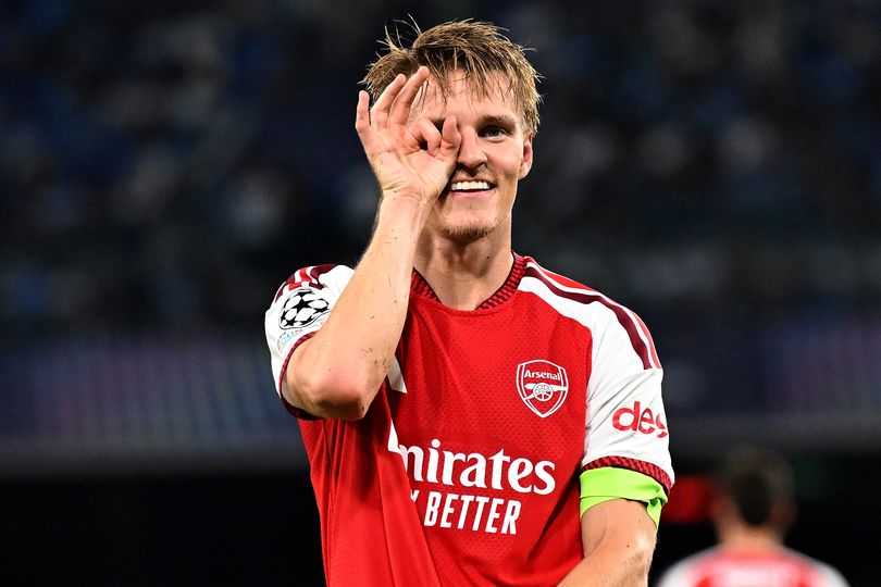 Red-hot Martin Odegaard told he has two unsung heroes to thank after Champions League heroics
