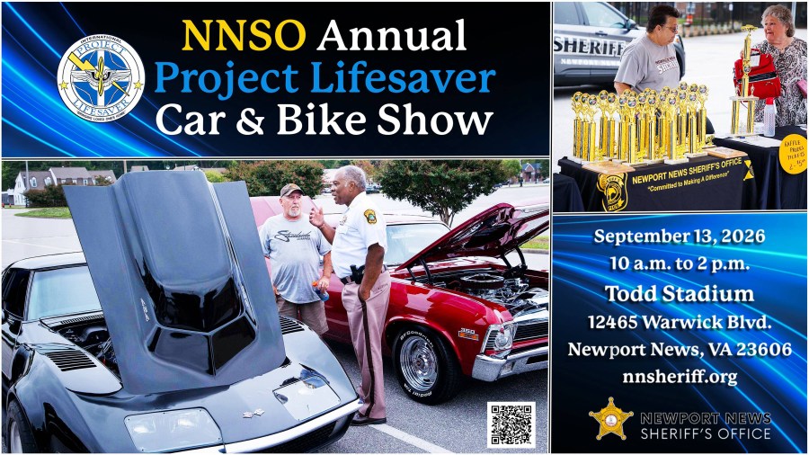 Newport News Sheriff’s Office postpones annual Project Lifesaver car and bike show