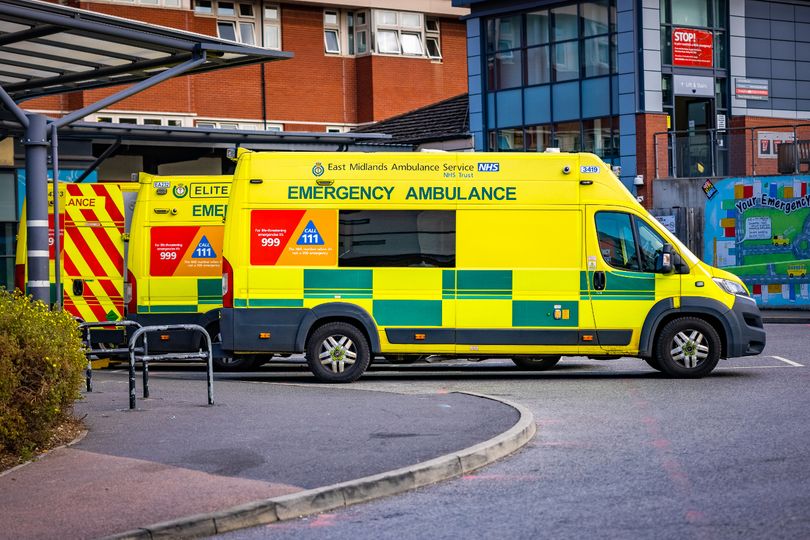 Man, 26, dies after being hit by ambulance as police investigate horror collision