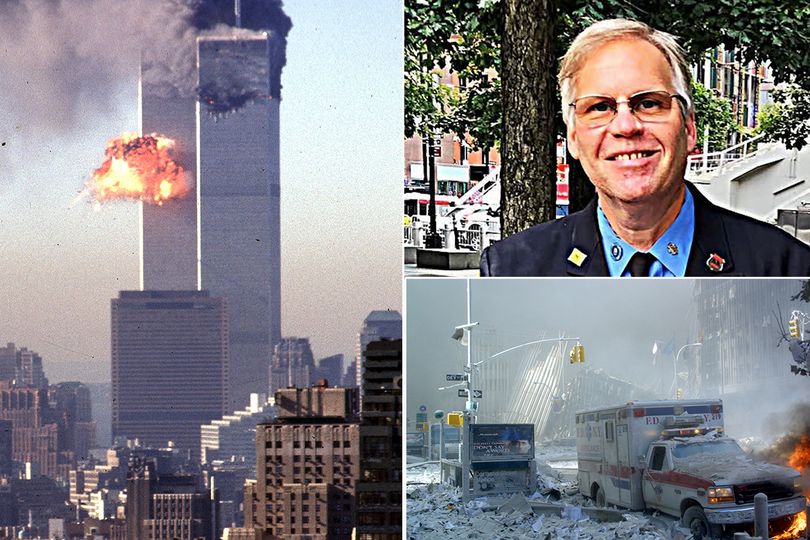 'I almost died in 9/11 - my mate tried to catch jumpers as we lost our minds'