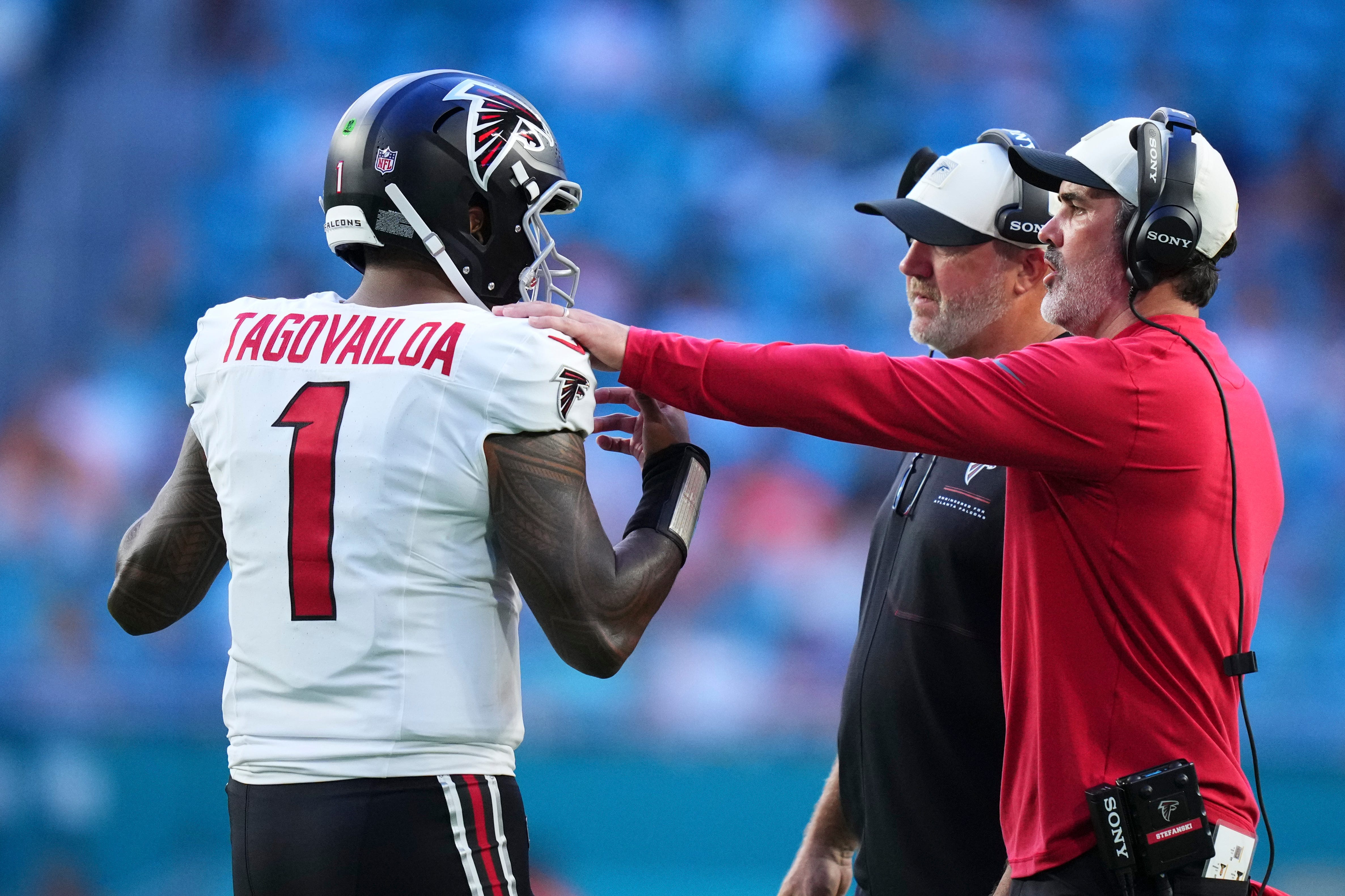 Kevin Stefanski gives injury update on Falcons QB Tua Tagovailoa