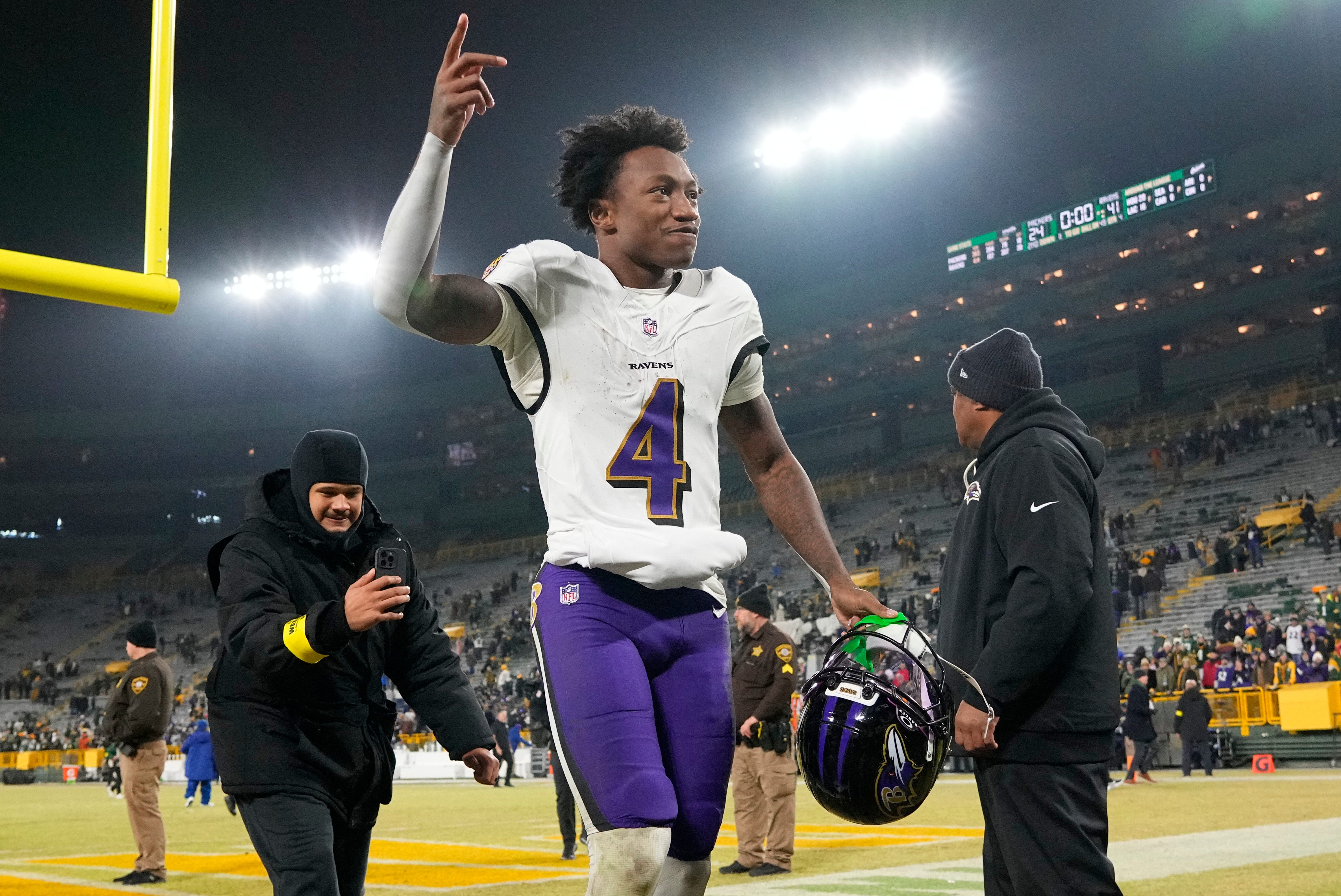 Zay Flowers cleared for Week 1