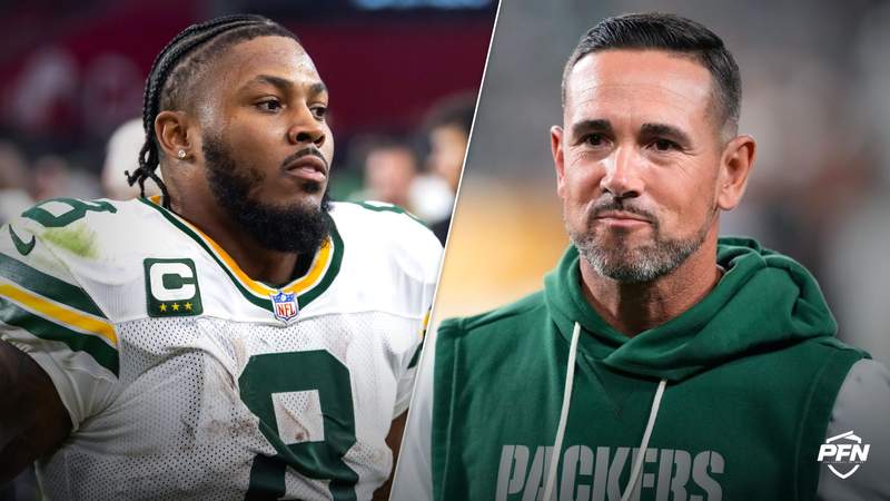 New Photo - ‘Pretty Weak,’ ‘Spineless Stuff’ — NFL World Slams Packers HC Matt LaFleur’s Stance on Josh Jacobs’ Legal Issues