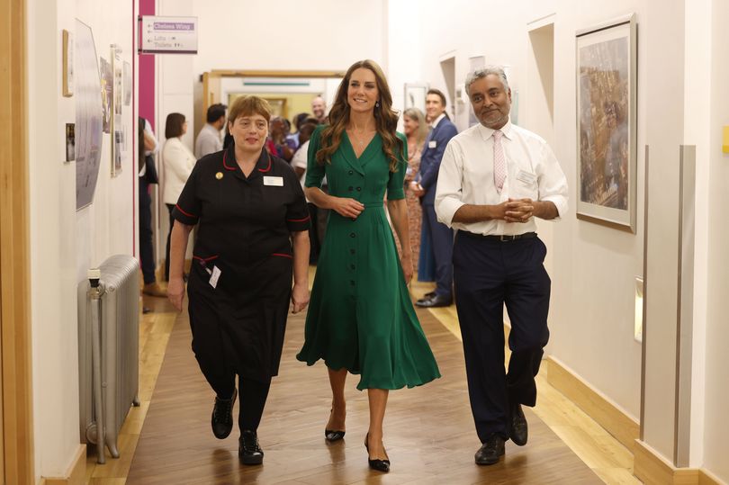 Princess Kate makes surprise visit to patients and staff at London cancer hospital