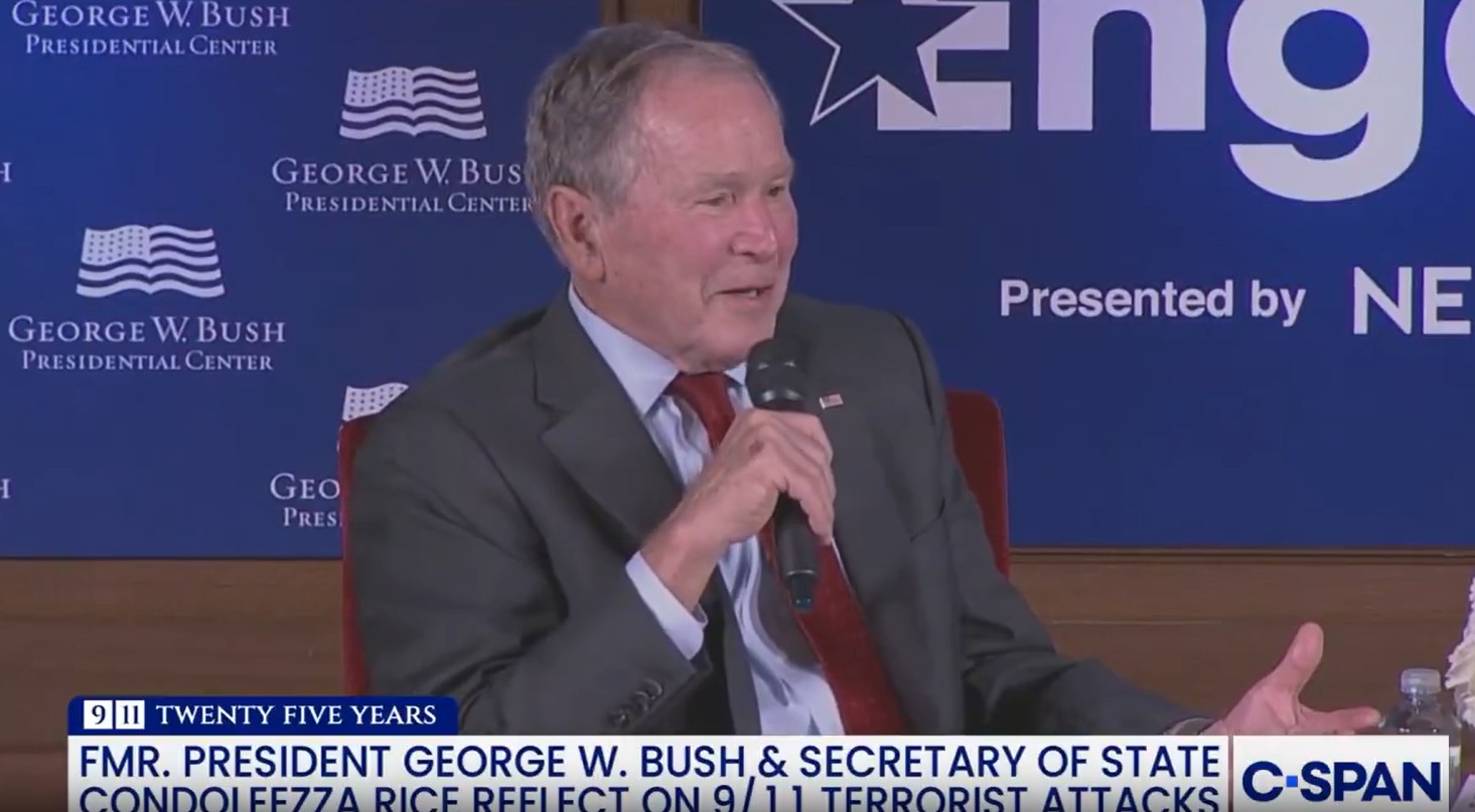 Bush Warns Rising ‘Who Cares What Happens Overseas' Attitude Betrays the Lessons of 9/11