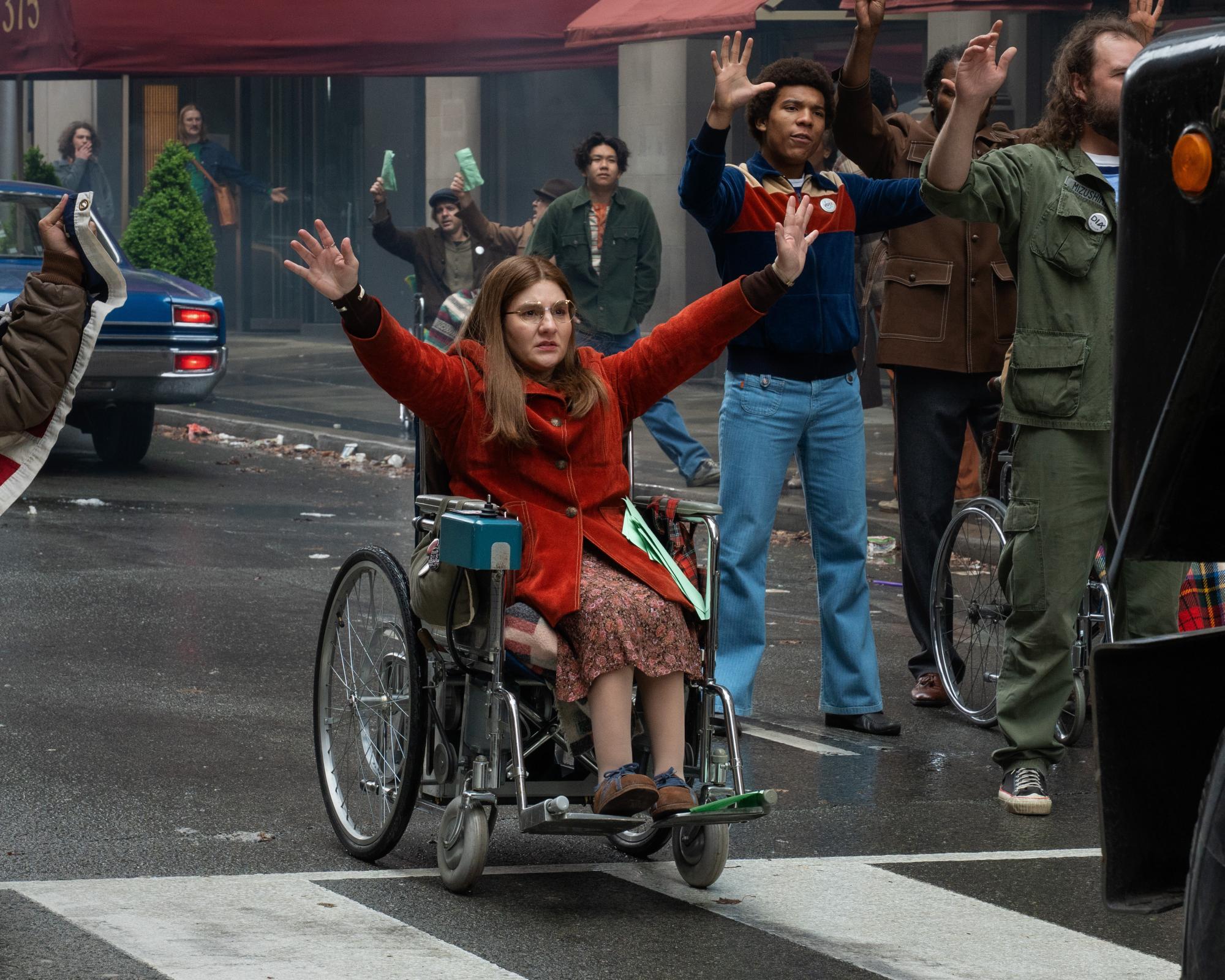 Being Heumann review – Coda director's disability rights drama is well-intentioned but clunky
