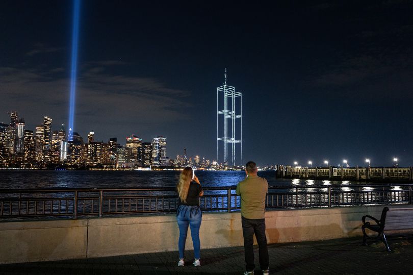 New York honours 9/11 victims with drone show recreating the Twin Towers