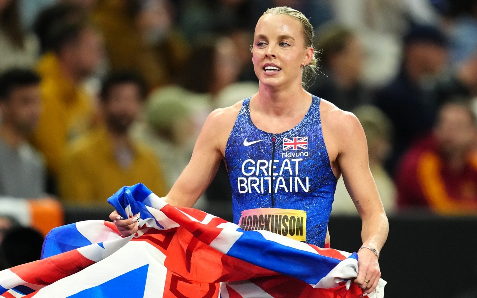 Keely Hodgkinson again left in rival Audrey Werro's wake