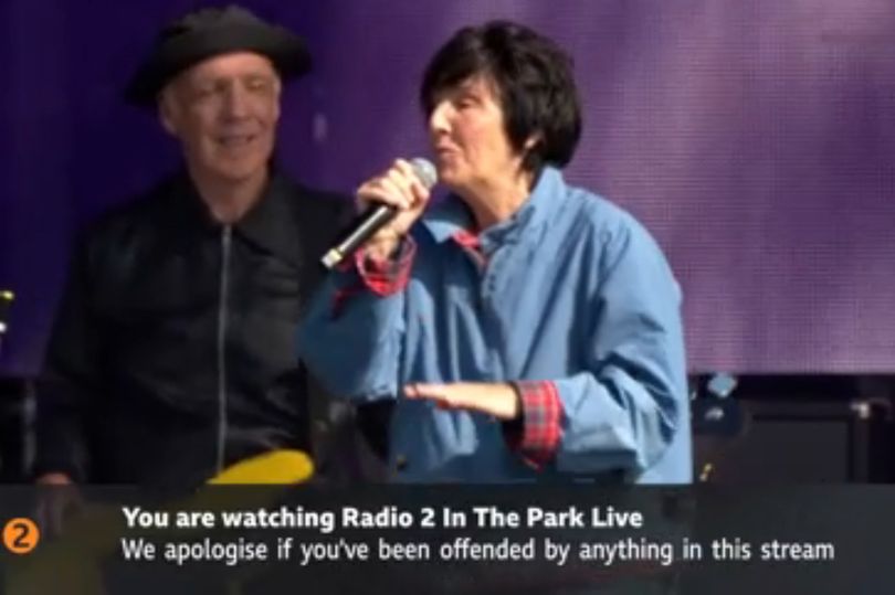 BBC apologises after Texas star's F-word outburst at Radio 2 in the Park