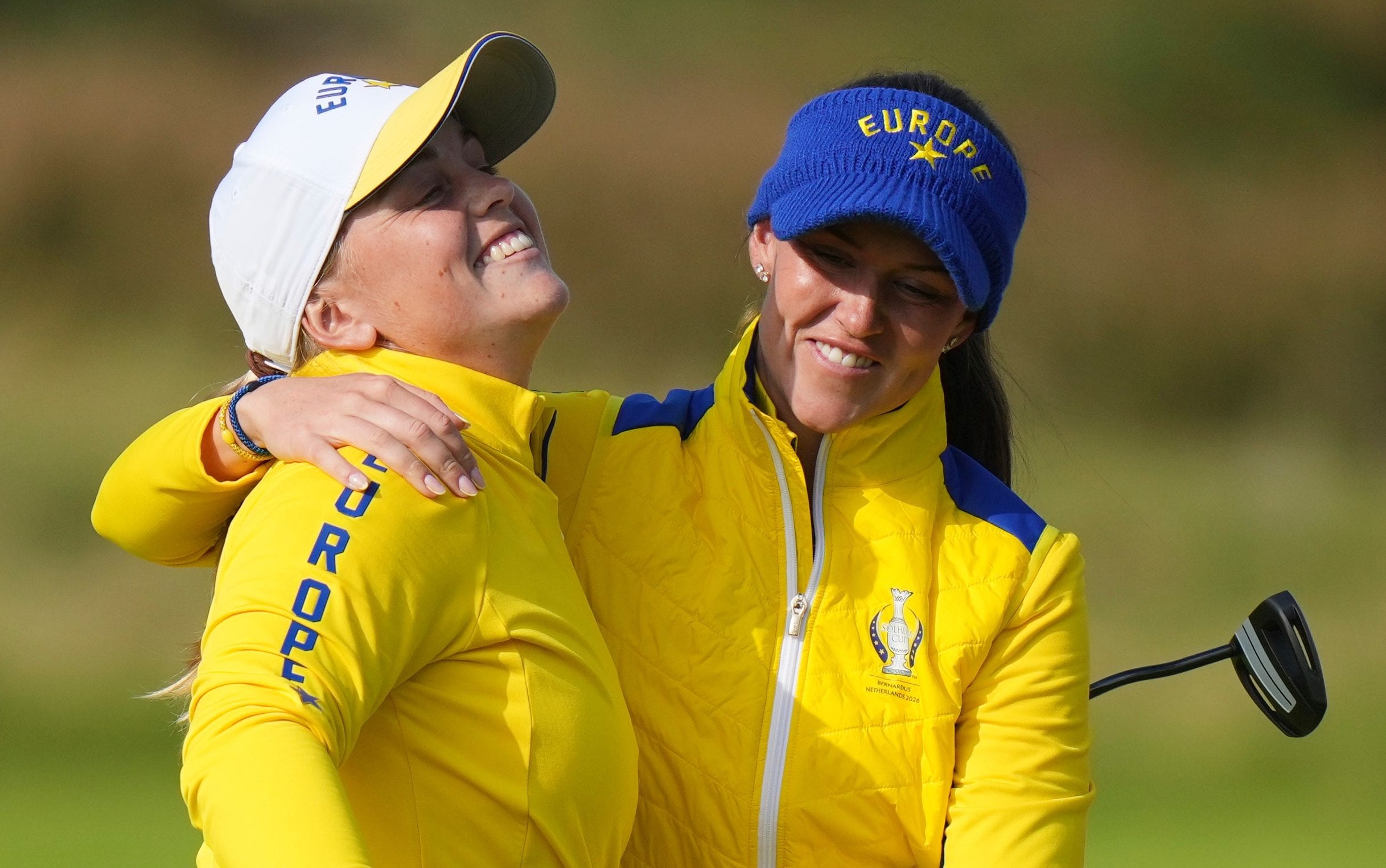 Europe's lesser lights bail out Hull and Woad to seize Solheim Cup initiative
