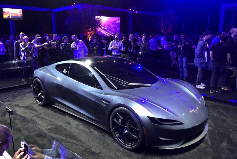 Tesla signals Oct 1 launch for long-delayed Roadster - AOL