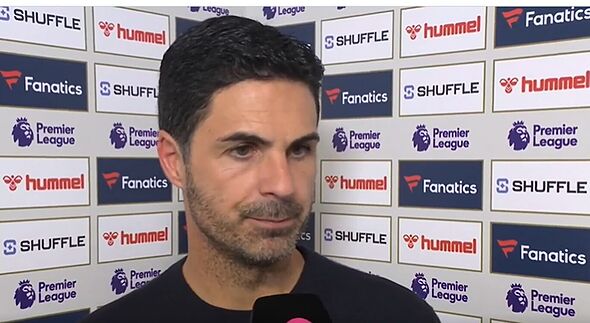 Mikel Arteta calls out 'unacceptable' referee decision in fiery live TV interview
