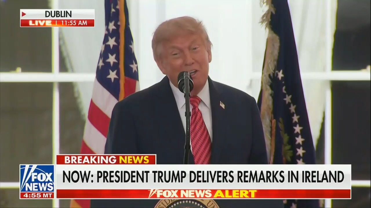 Trump Ruffles Feathers When Asked About Irish Reunification: ‘I Gave A Very Nice Answer I Think'