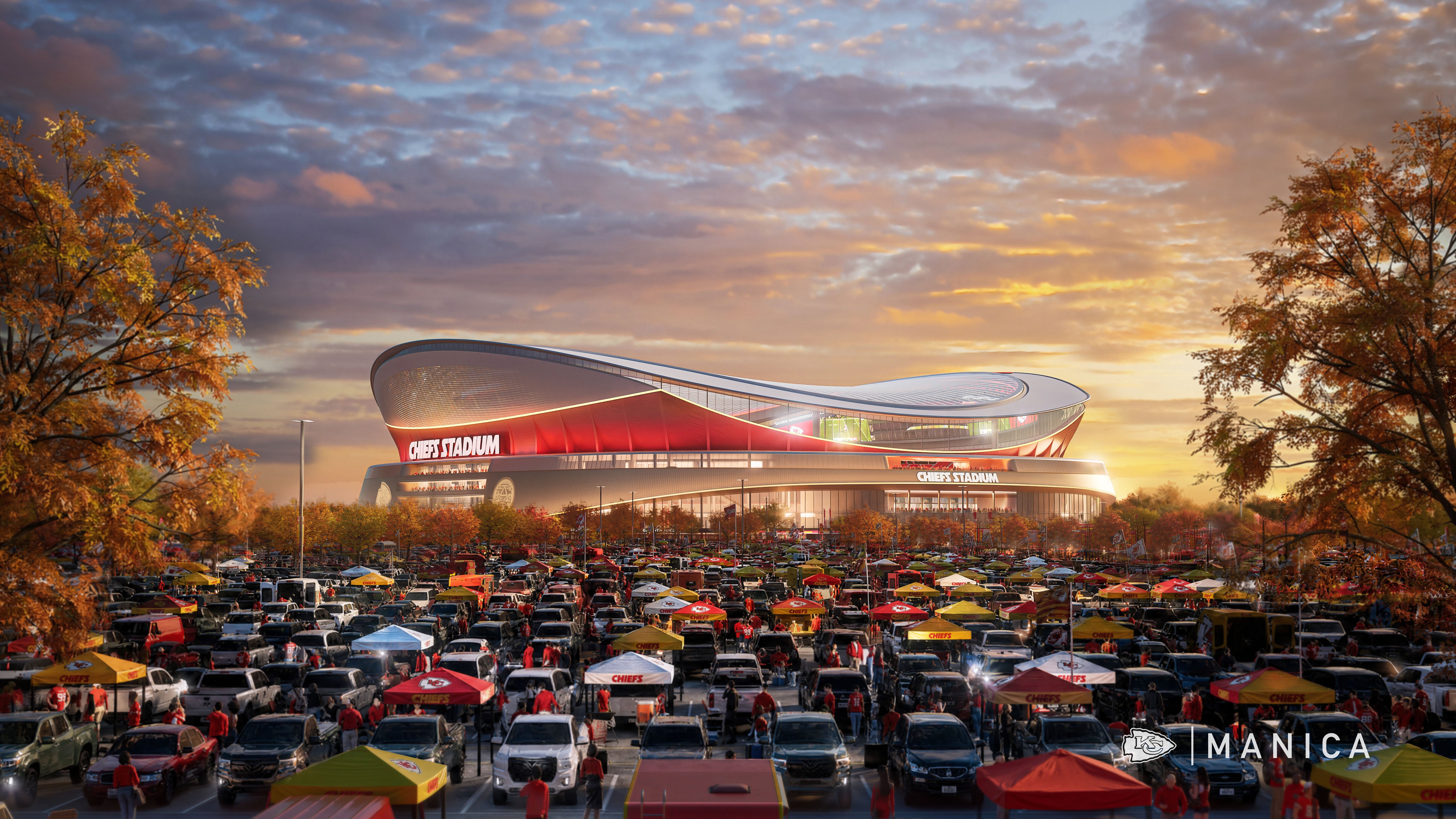 Building Render Translucent Why the Kansas City Chiefs are leaving 'weather games' behind - AOL