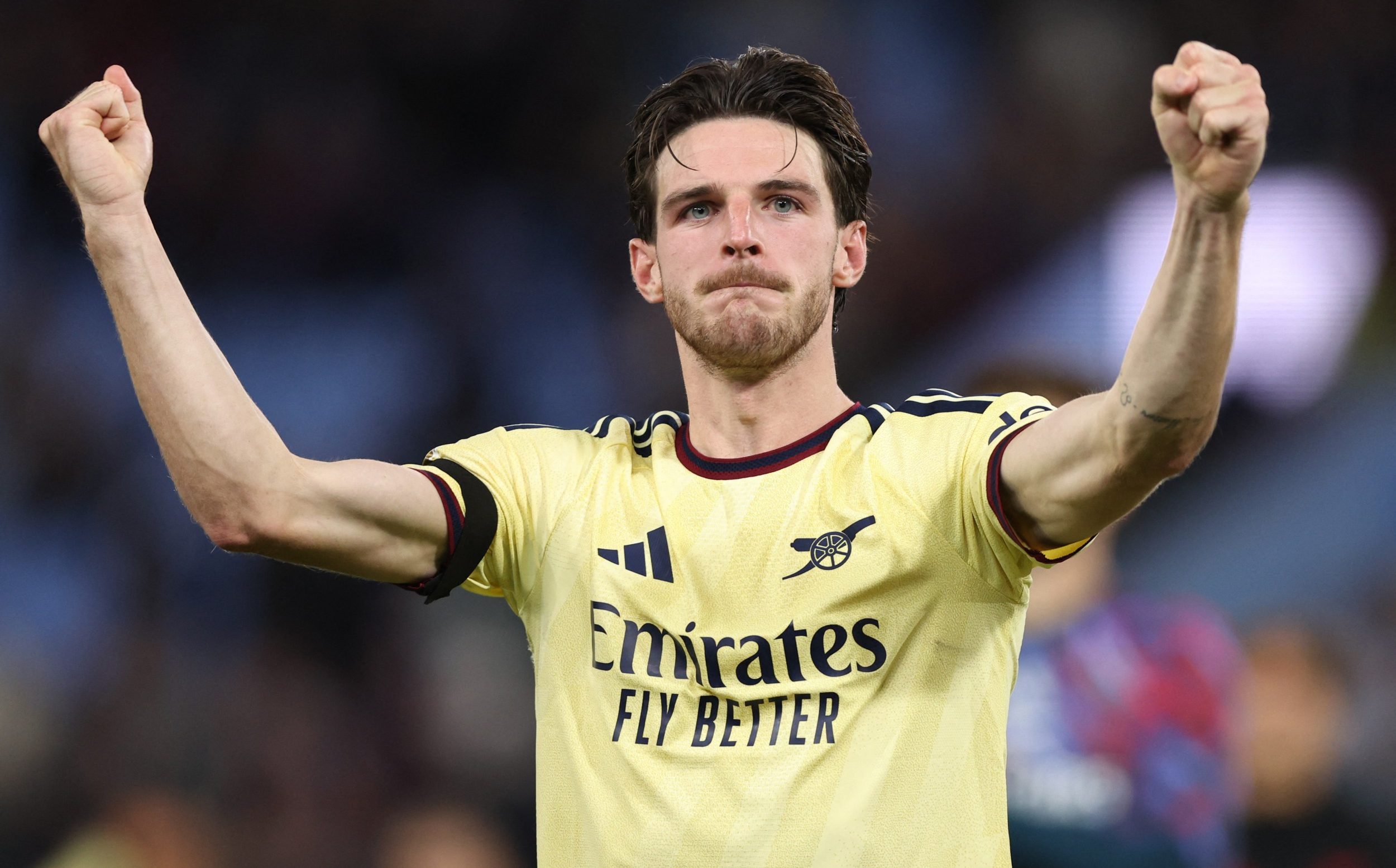 Declan Rice has gone from rampaging to controlling Arsenal's midfield