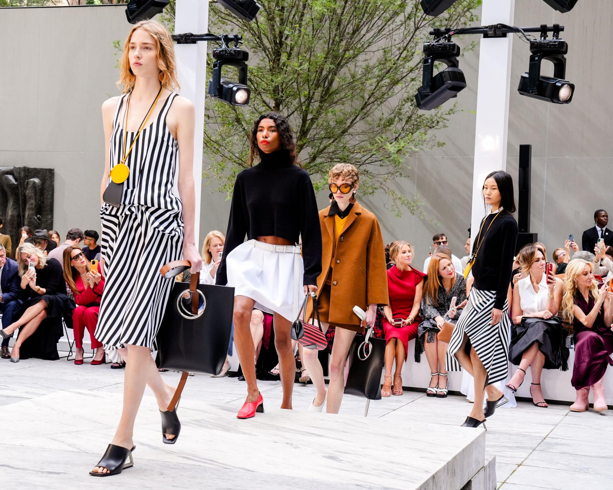 ‘I love the boldness of modernism': New York fashion week goes highbrow