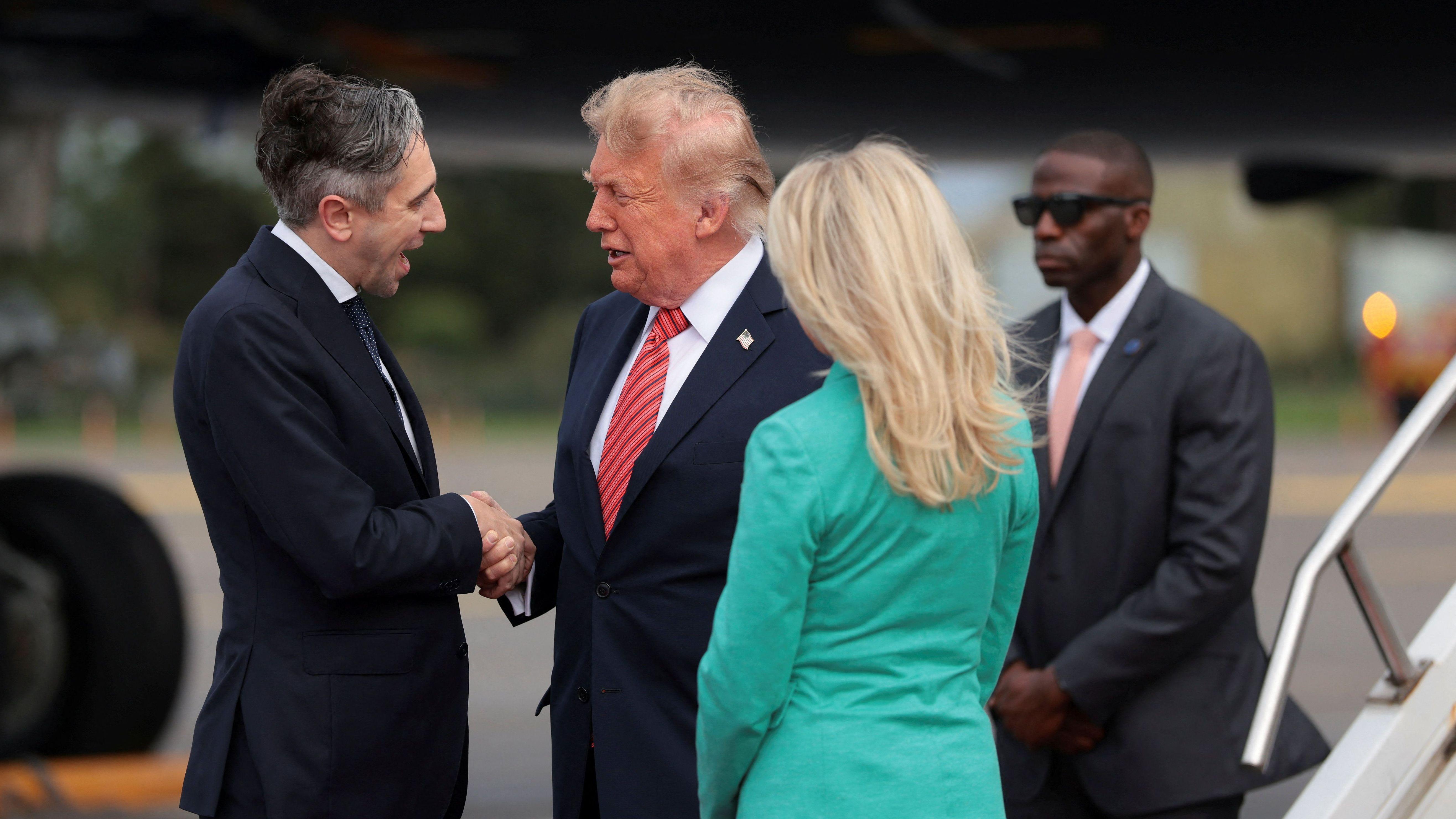 Trump to meet Irish leader Micheál Martin during visit
