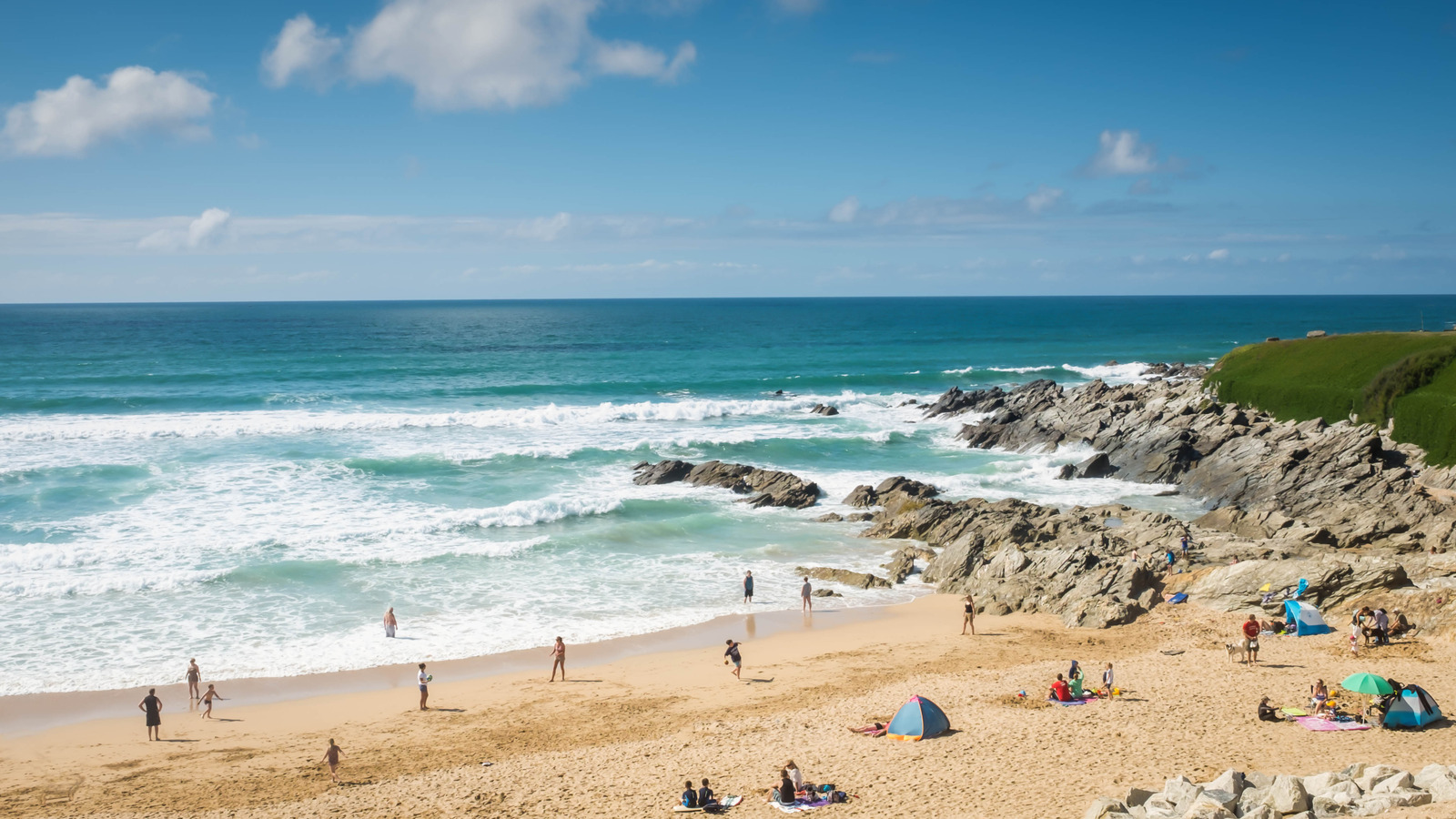 One Of The UK's Most Popular Beaches Is A Premier Surfing Paradise That Could Pass For The Caribbean