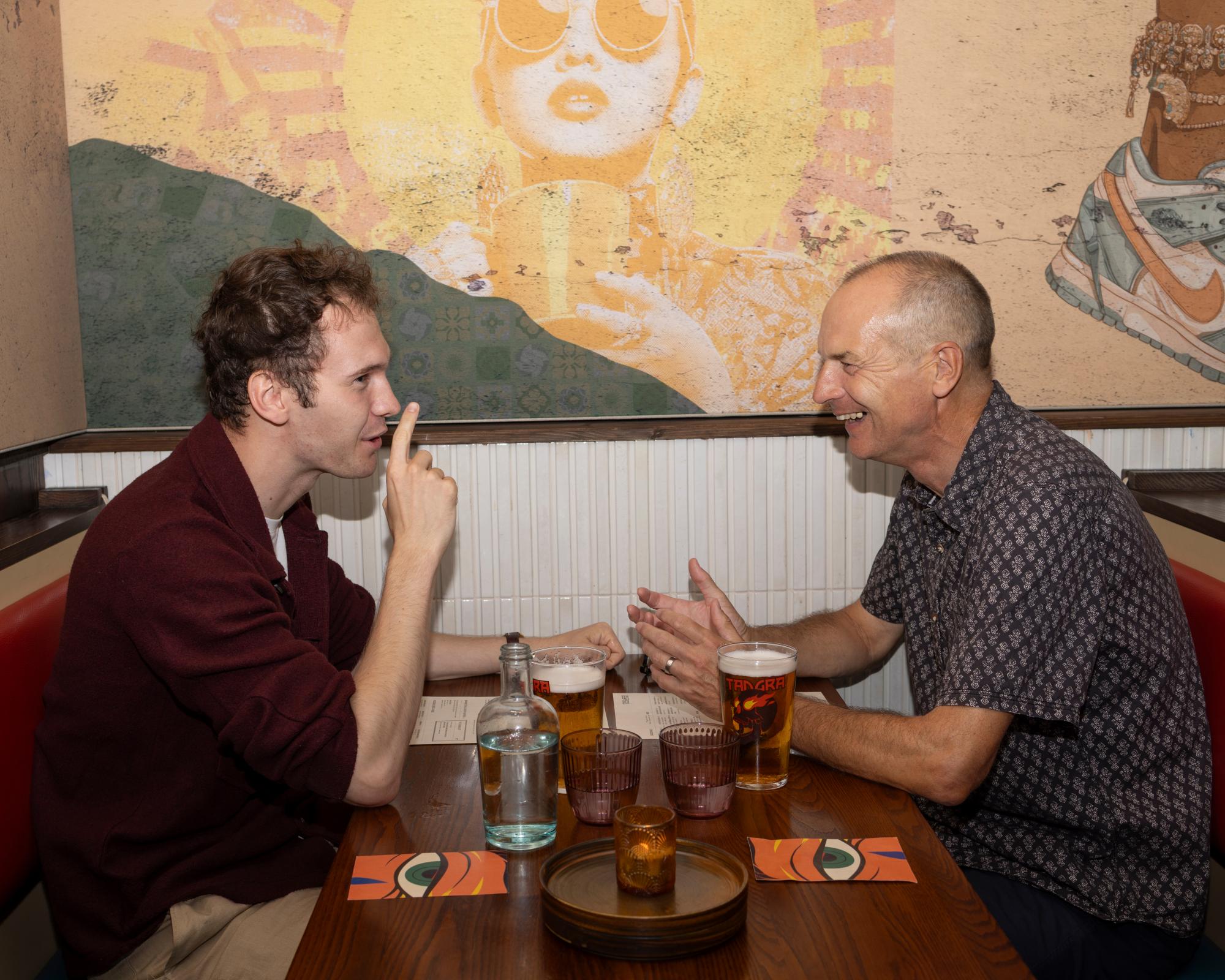 Dining across the divide: ‘The young have so much idealism – but for him everything was determined by getting the Conservatives elected'