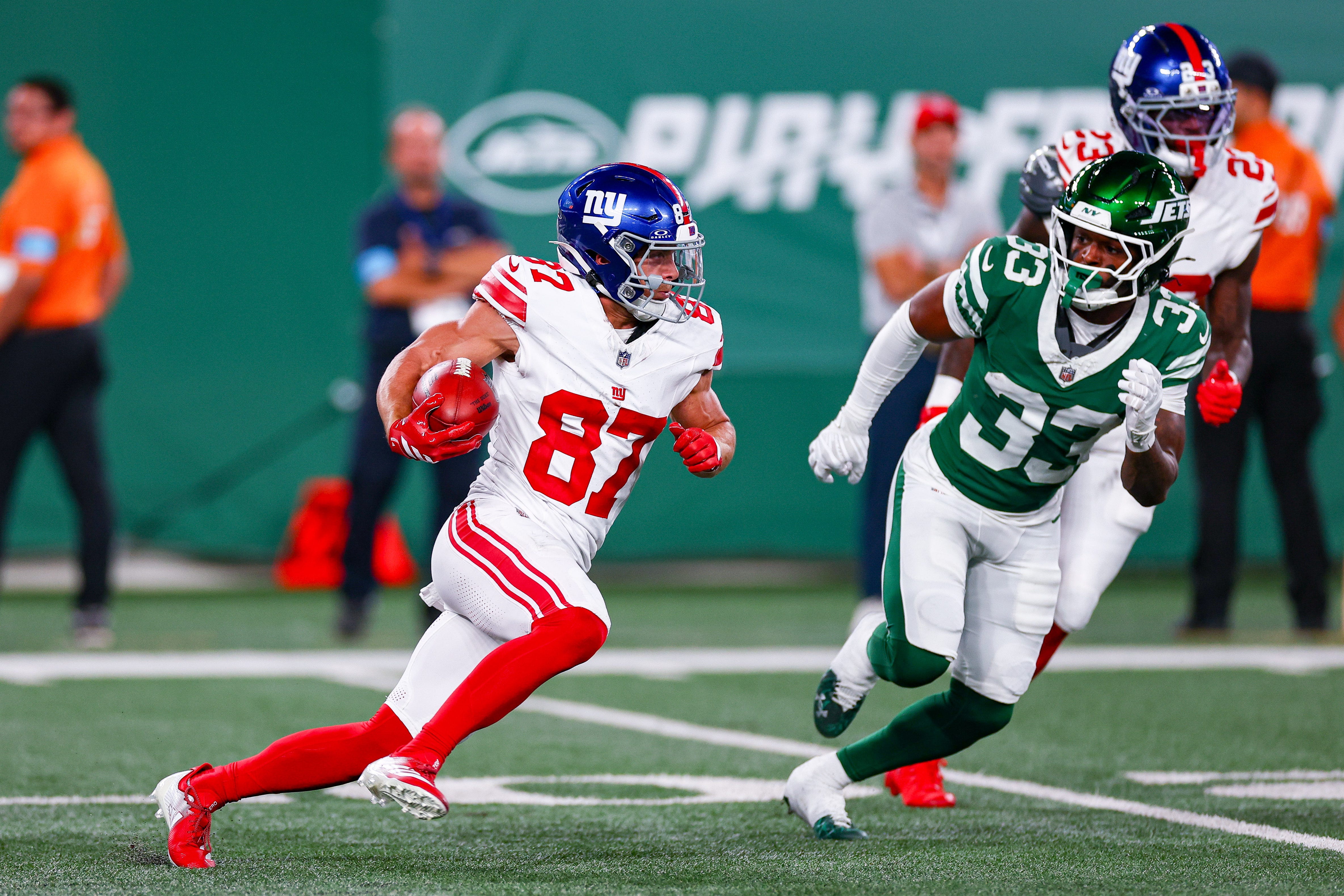 New York Giants elevate 2 from practice squad