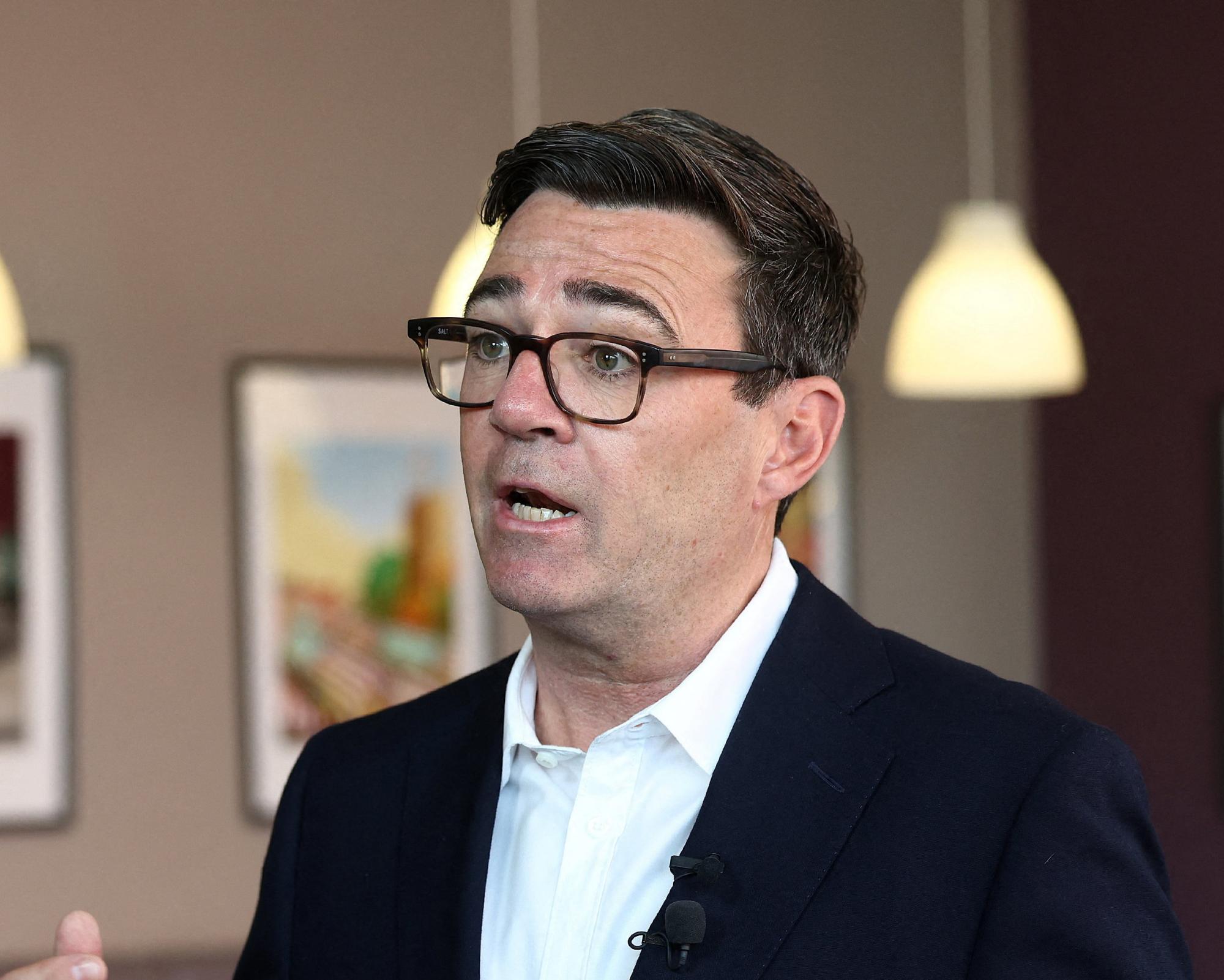 Andy Burnham to host entrepreneurs and local mayors at No 10 on Monday