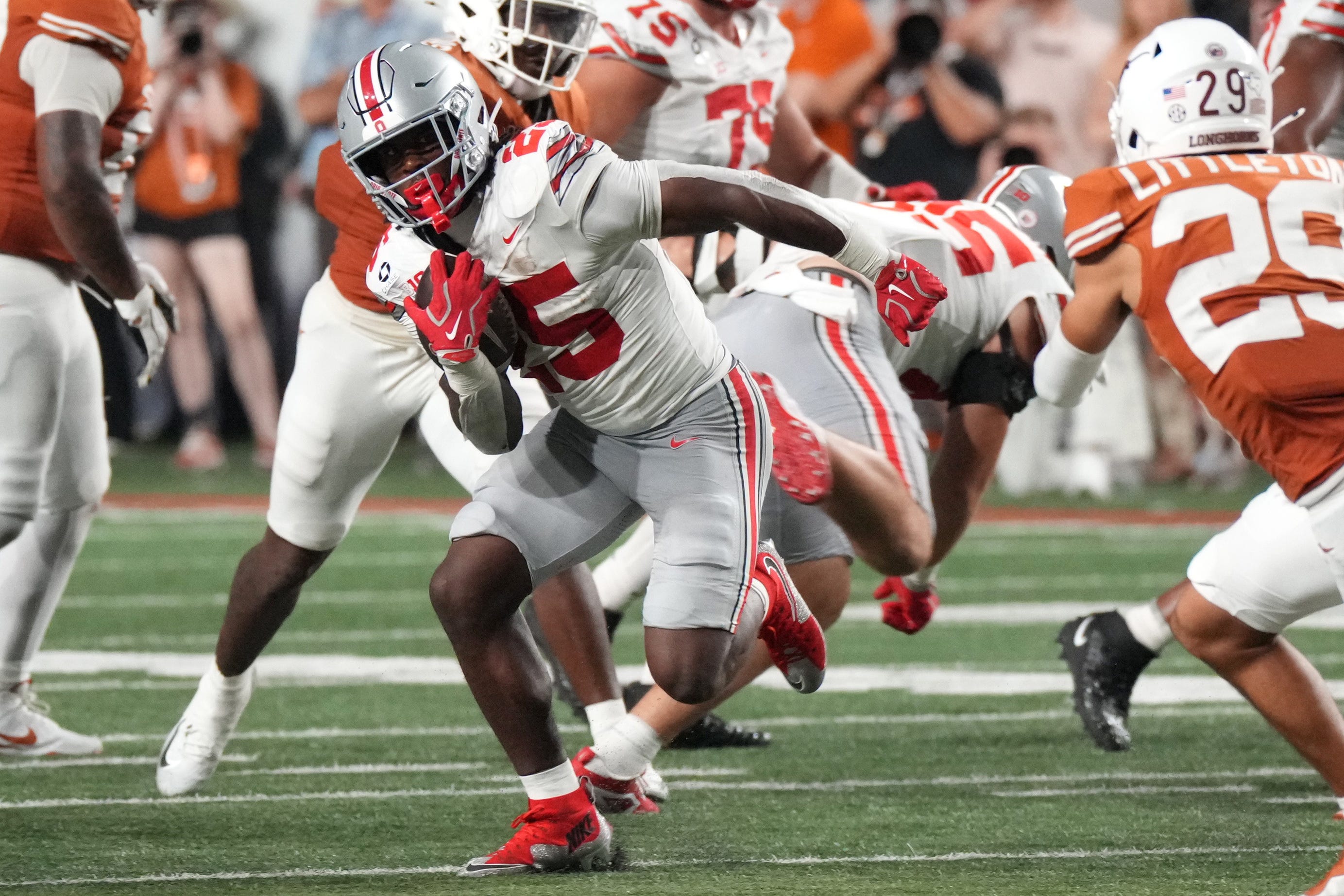 Ohio State falls to Texas on the road in depressing meltdown Saturday