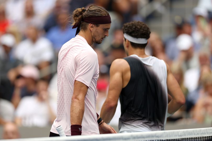 US Open umpire calls out Alexander Zverev after Ben Shelton complaint during final - AOL