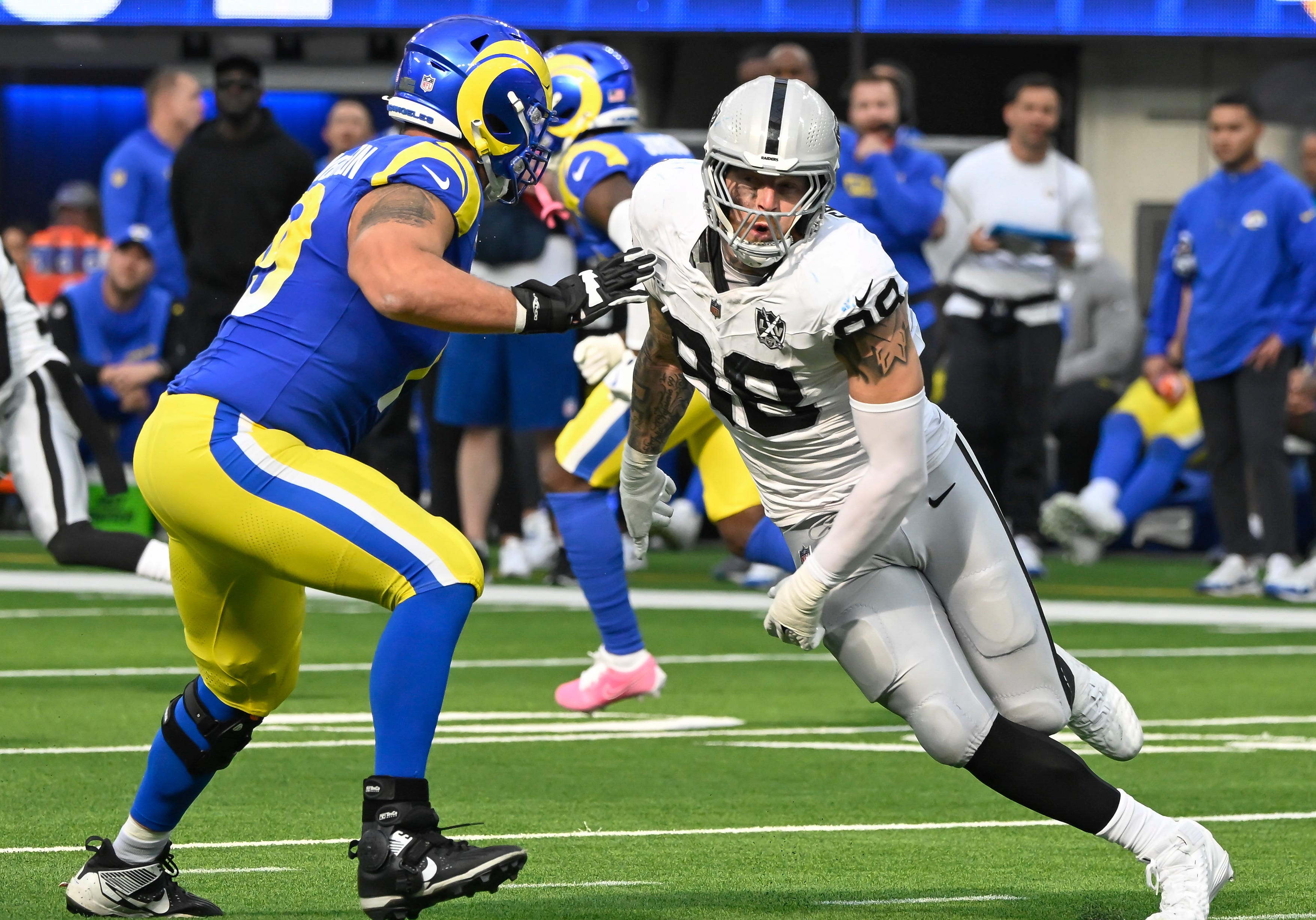 Maxx Crosby shut down trade talks when Rams pursued him