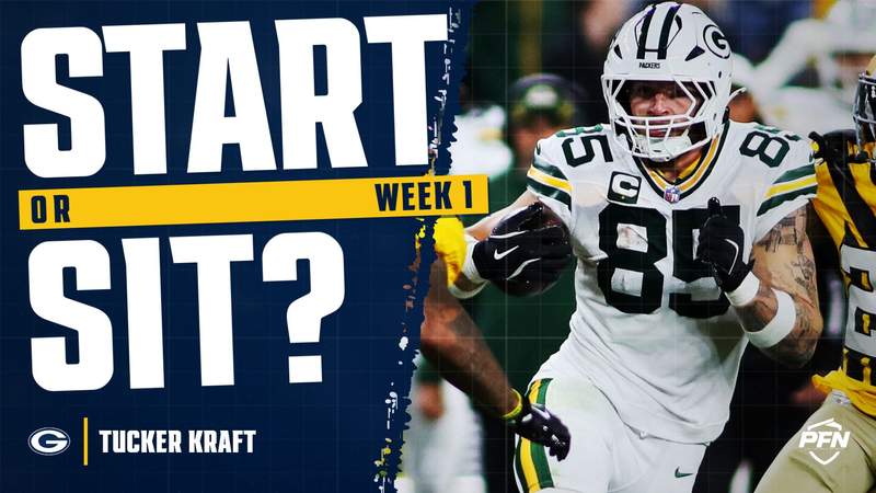Tucker Kraft Fantasy Week 1 Start or Sit: Start Him, With Confidence