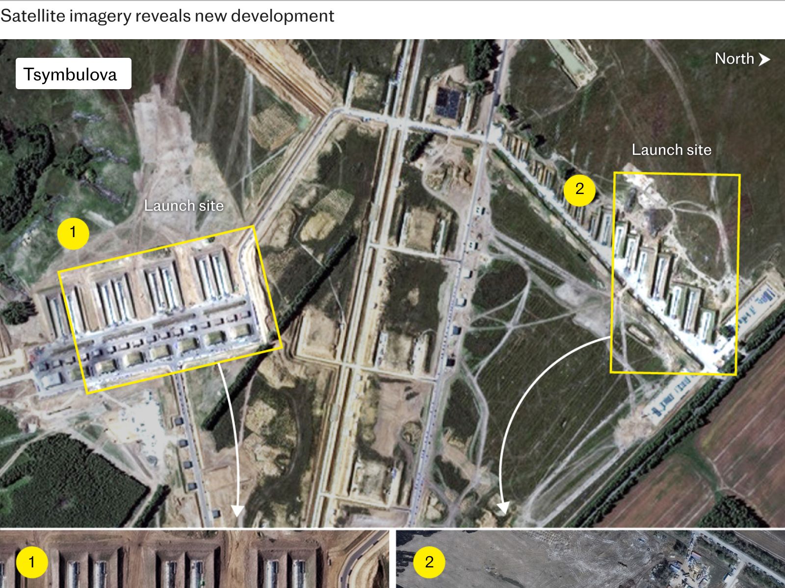 The Russian base launching jet-powered drones into Ukrainian cities