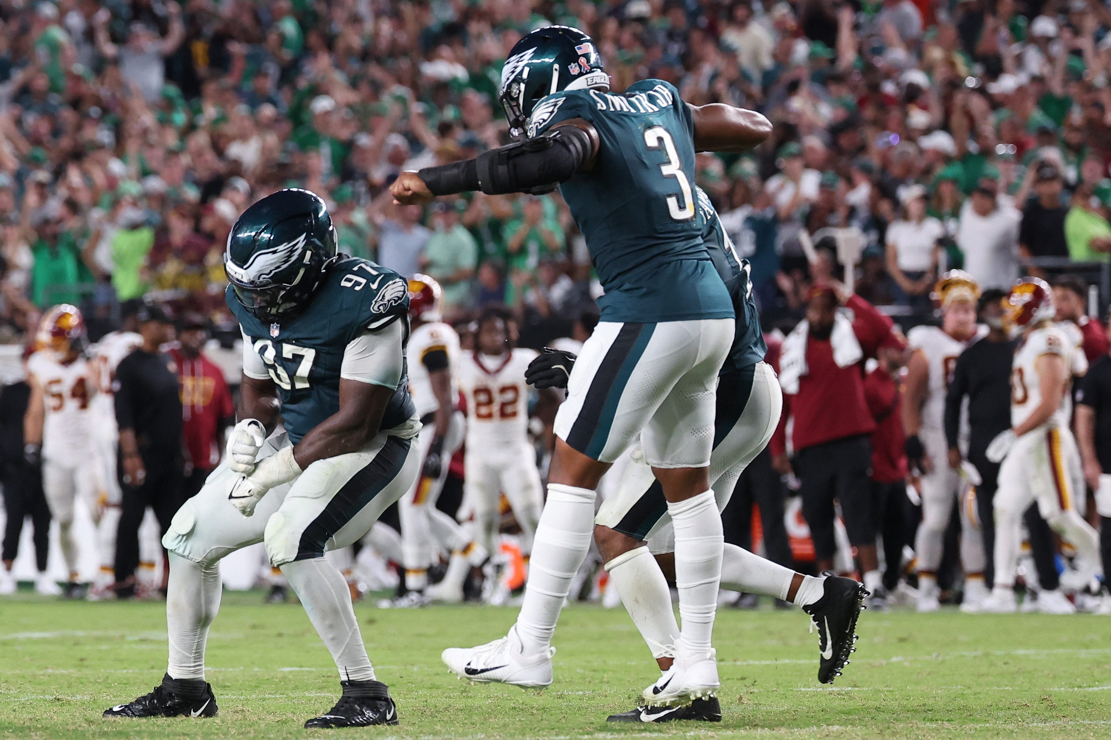 Instant analysis of Eagles' tense 24-22 victory over the Commanders