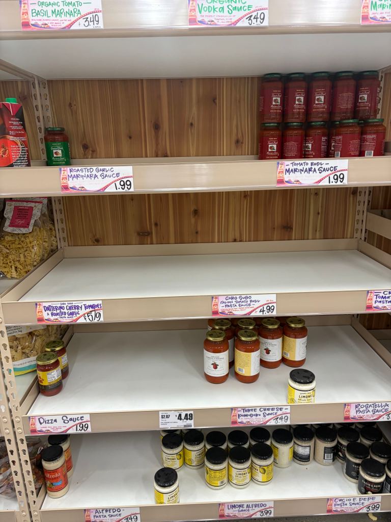 Trader Joe’s ‘busiest’ location reopens with bare shelves, long lines ...
