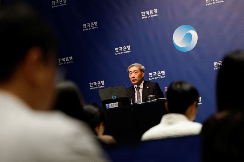 Bank of Korea minutes show possible policy rift on back-to-back rate hikes