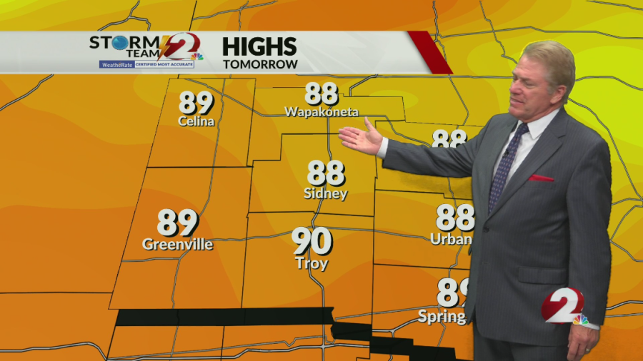 Heat, humidity return after a taste of fall