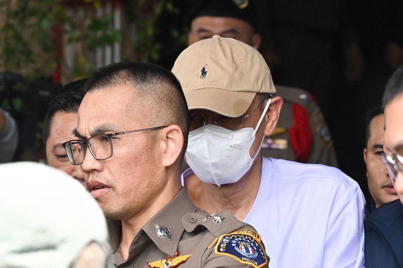 Thai Buddhist monk caught having sex with lover inside temple admits relationship as cops uncover £5m haul