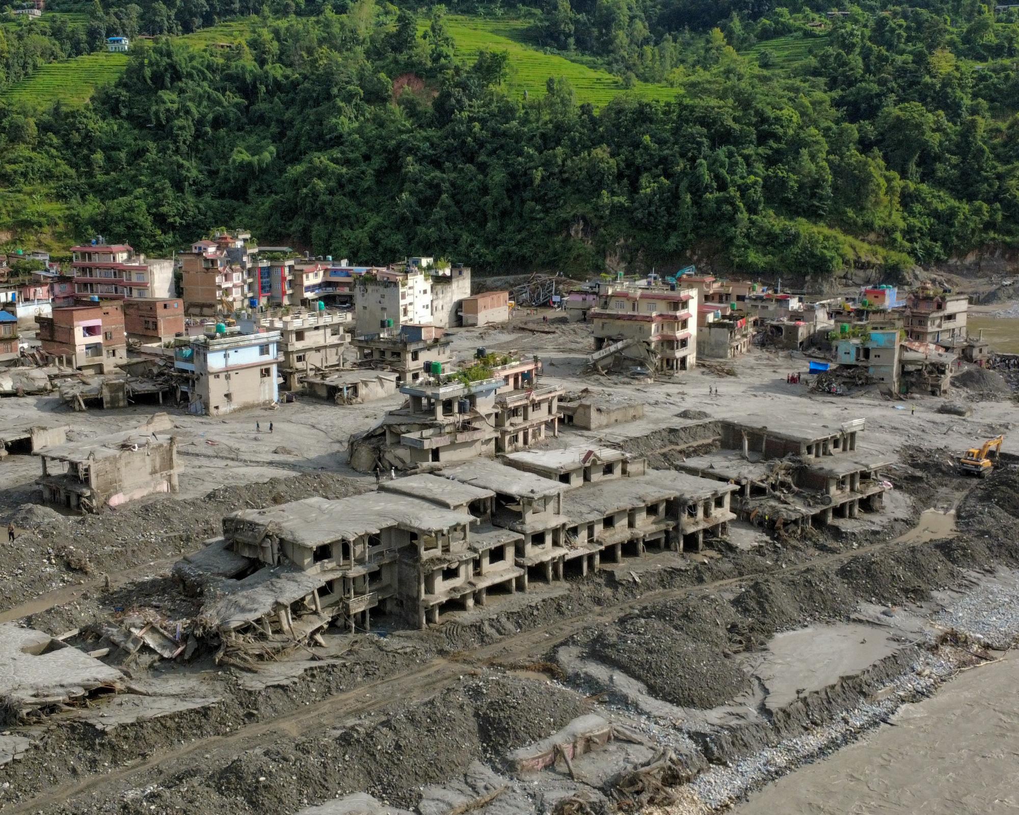 Climate crisis likely behind devastating Nepal-Tibet floods that killed more than 1,300, first study finds - AOL