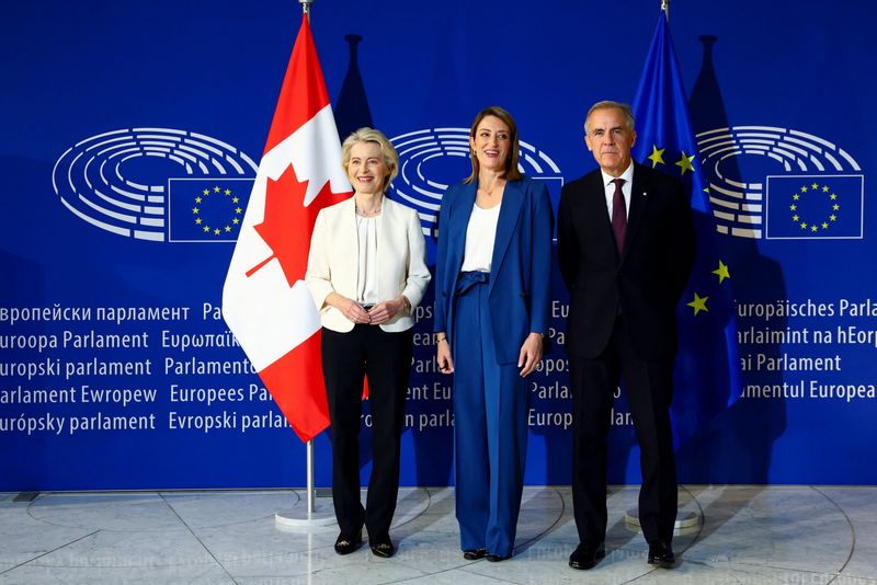 EU's von der Leyen wants Canada to become bloc's first associate member - AOL