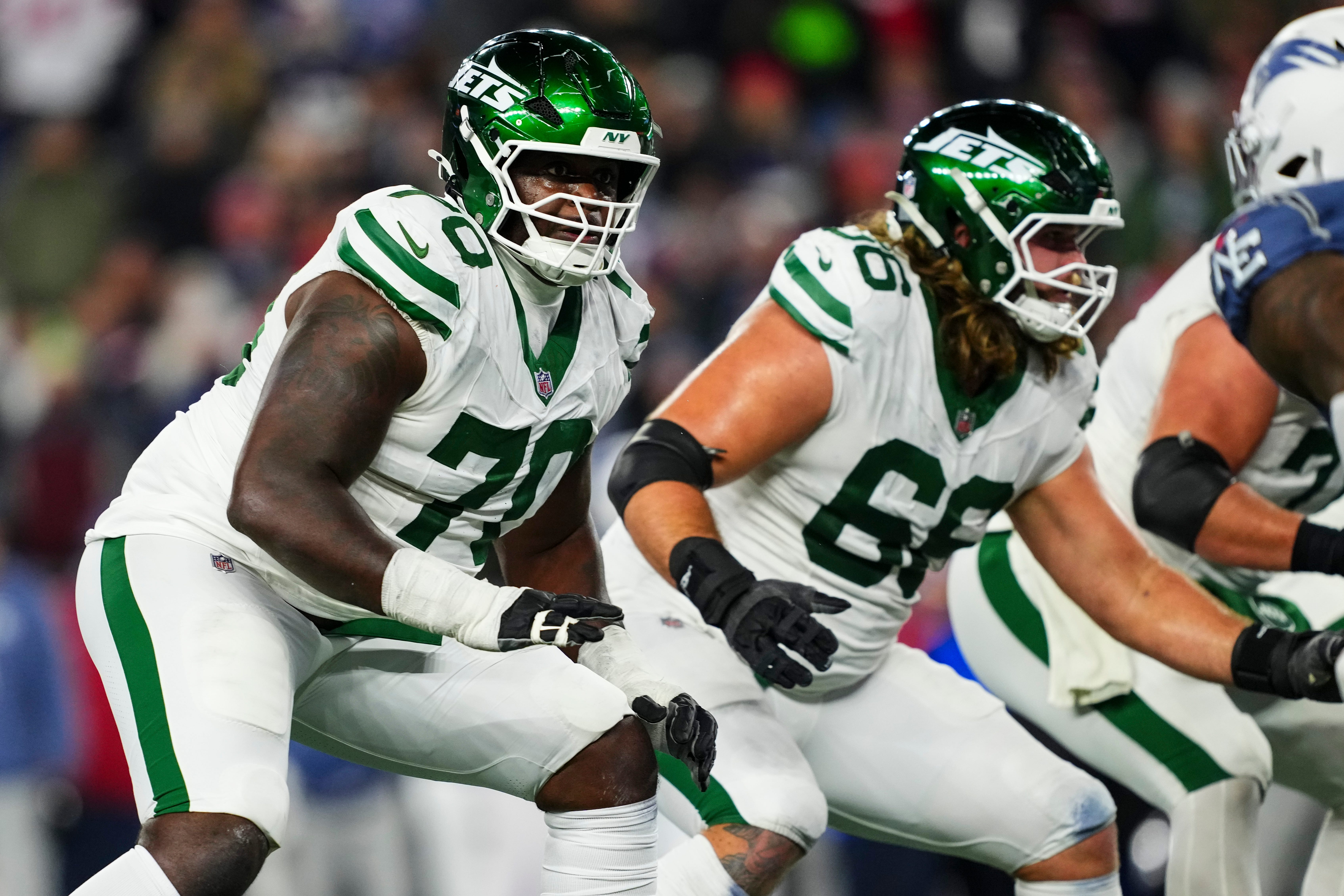 Where does PFF rank the Jets' offensive line into Week 2? - AOL