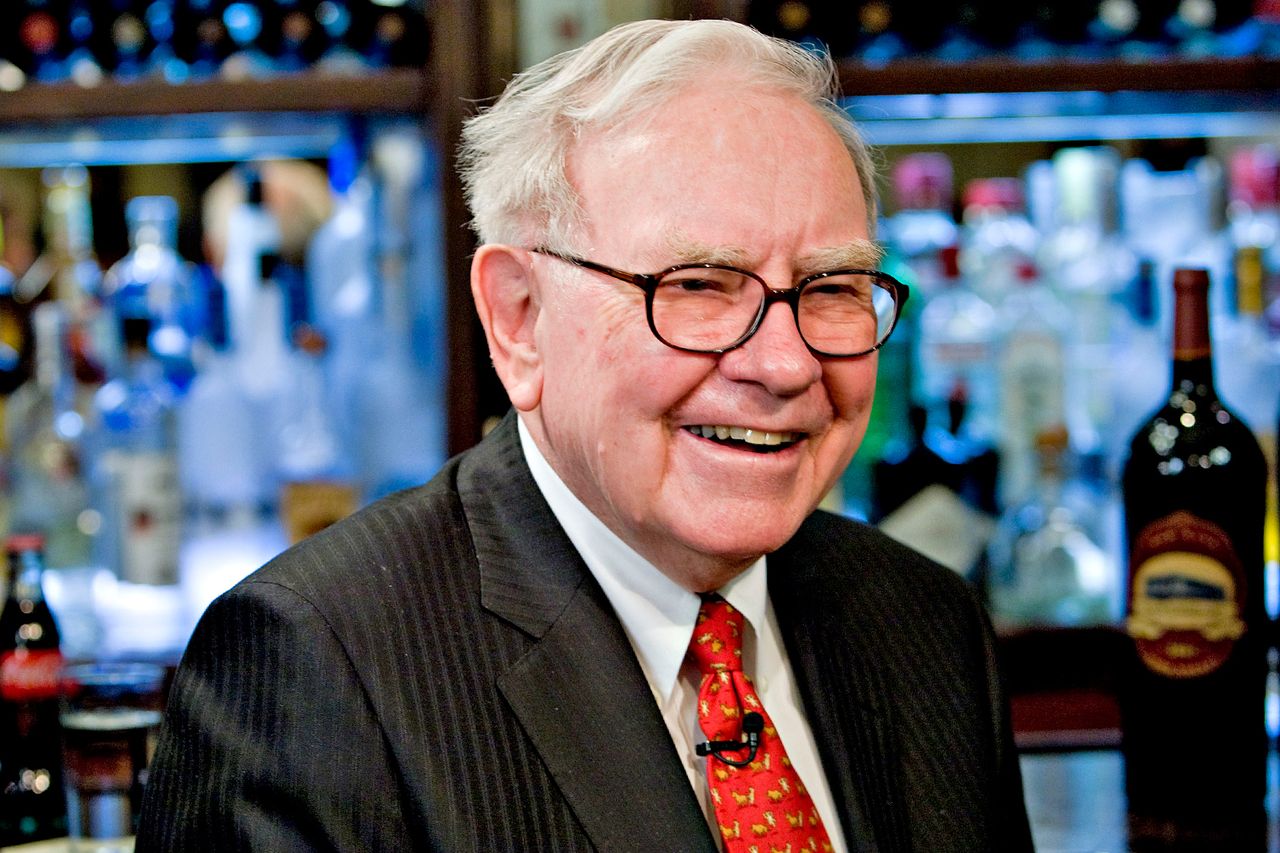 Warren Buffett speaks during a television interview in New York in February 2010Credit: Daniel Acker/Bloomberg via Getty