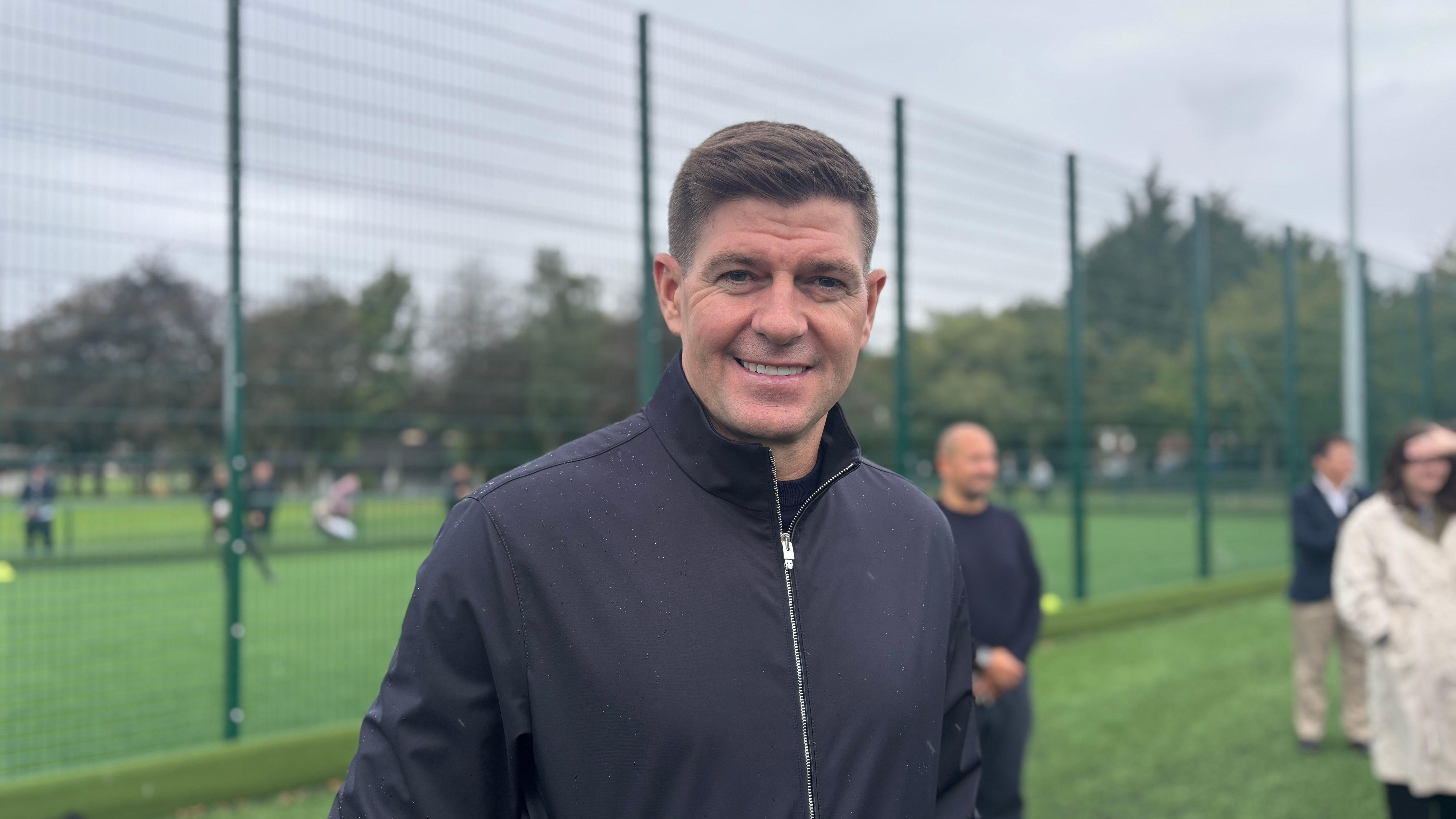 Educating teens through football is a great buzz, says Gerrard
