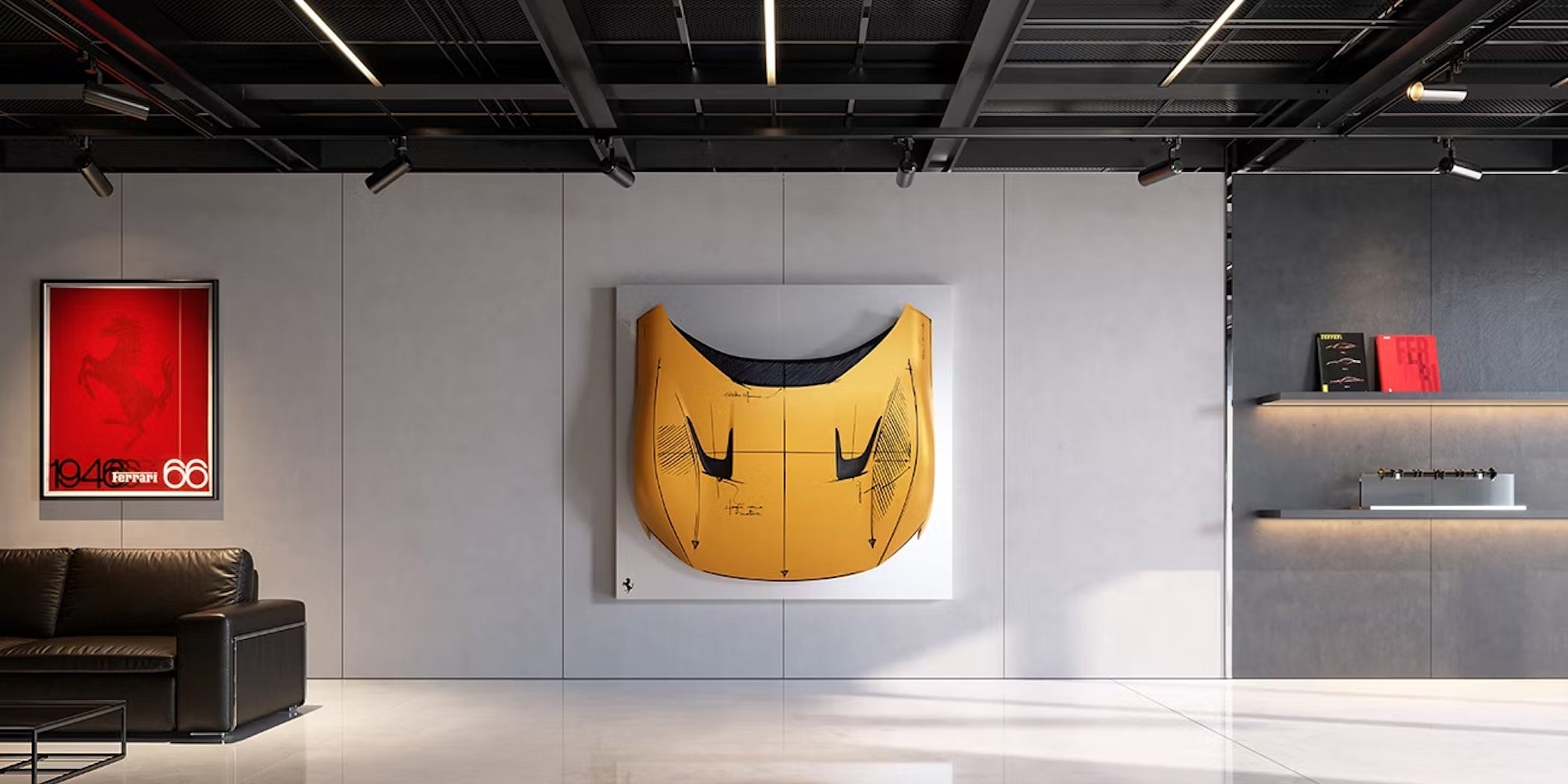 You Can Buy Sketched-on Body Panels from Your Favorite Ferrari Road Car ...