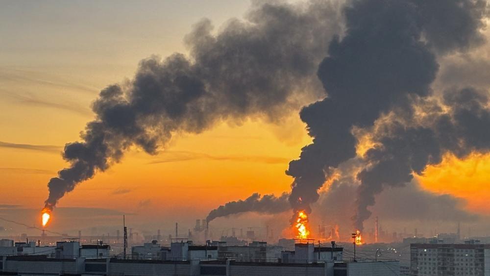 Ukraine drone attack hits Moscow oil refinery and kills two people